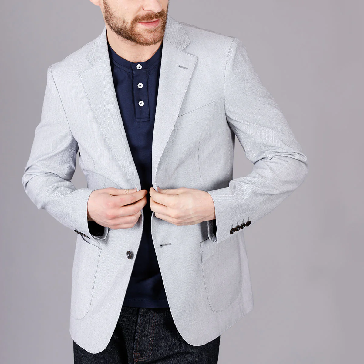 Alportel White/ Navy - Image 3