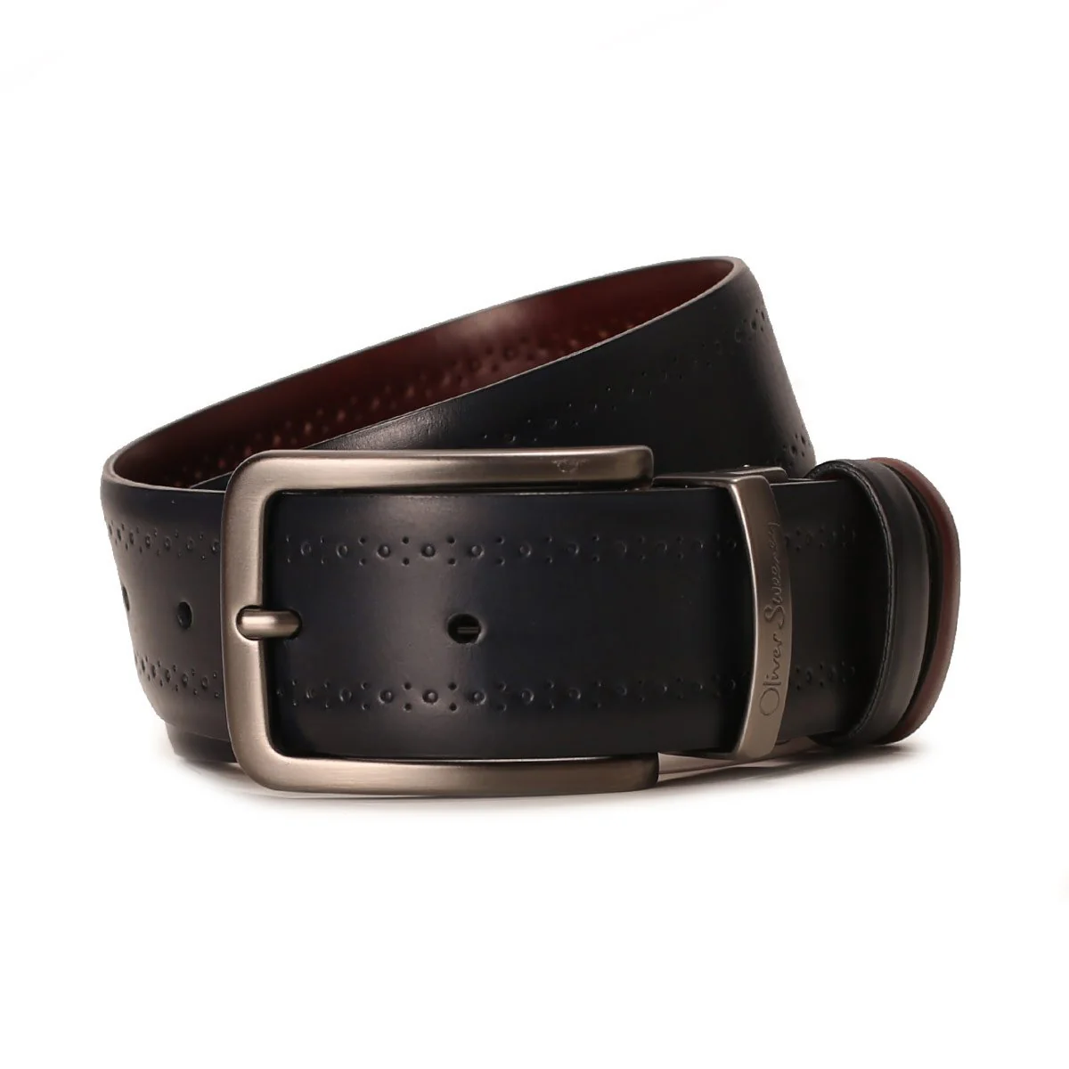 Arcidosso Deep Blue / Burgundy - Image 2