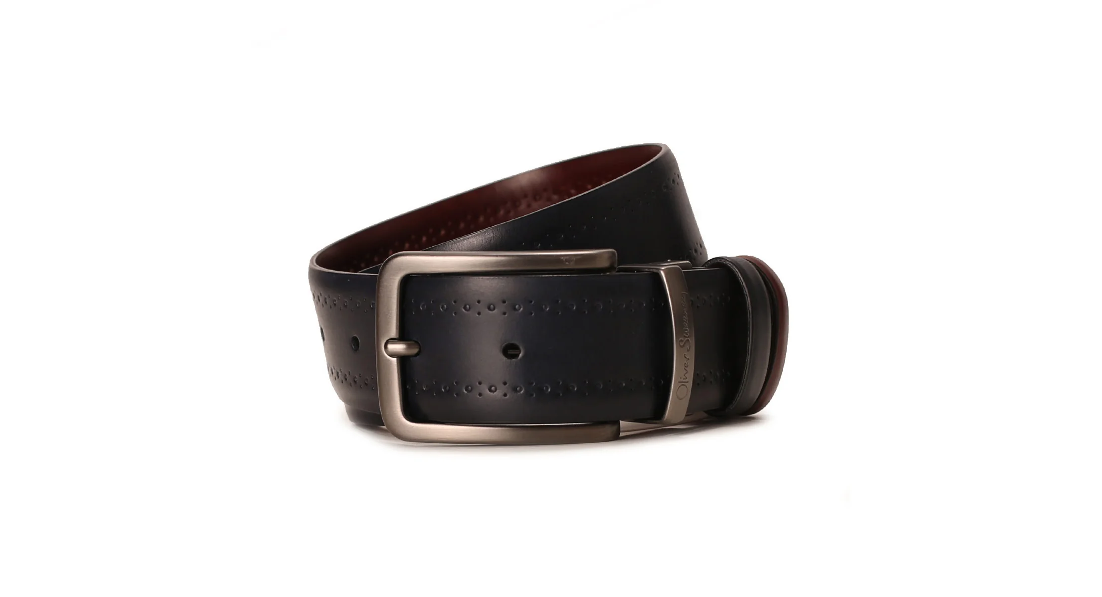 Arcidosso Deep Blue / Burgundy - Image 4