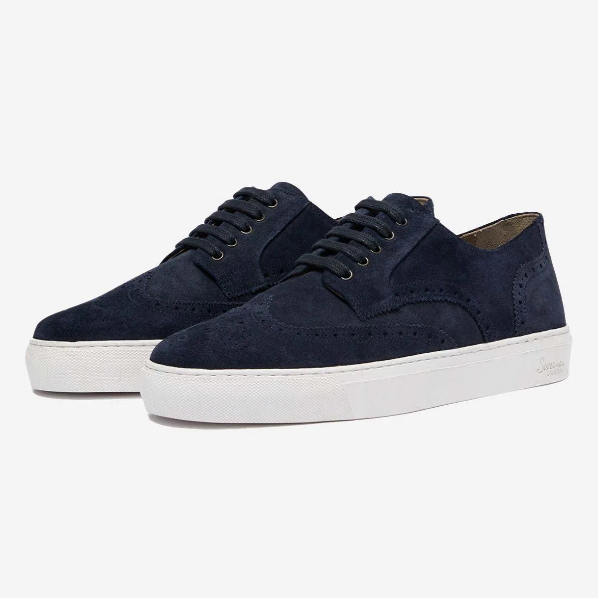 Burwell Navy Suede - Image 2