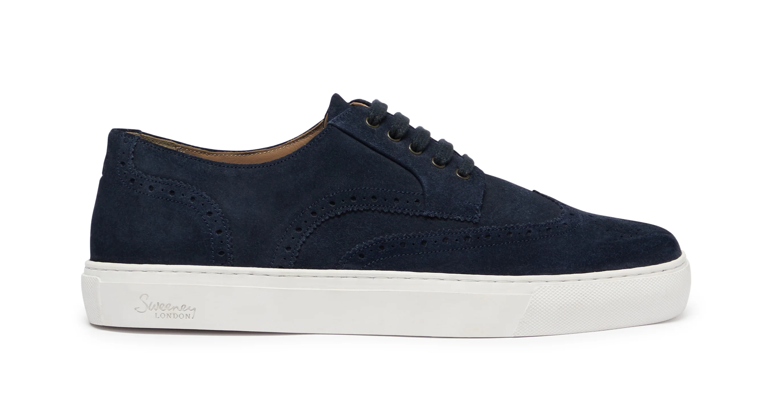 Burwell Navy Suede - Image 4