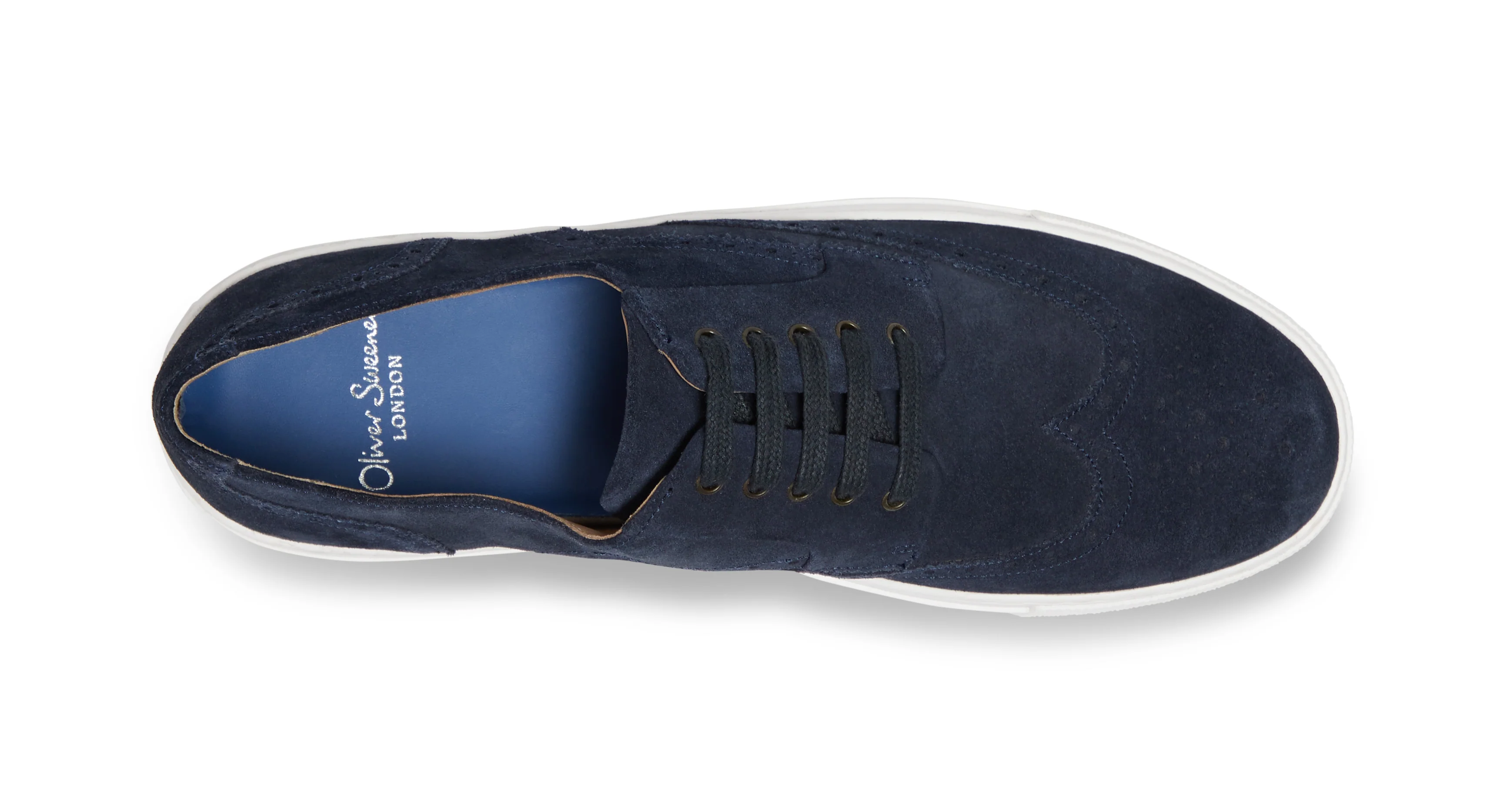 Burwell Navy Suede - Image 7