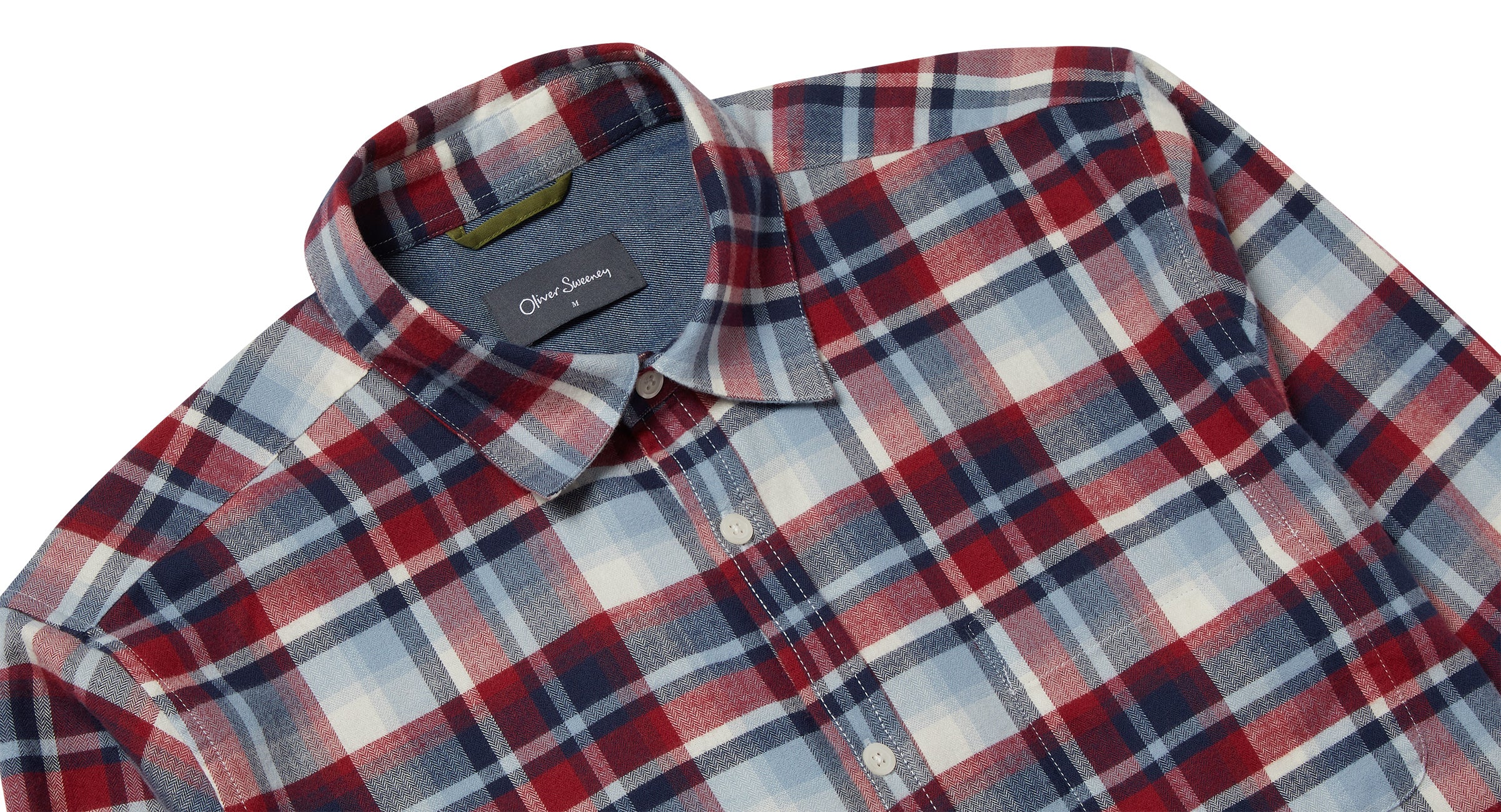 Censo Burgundy Check - Image 6
