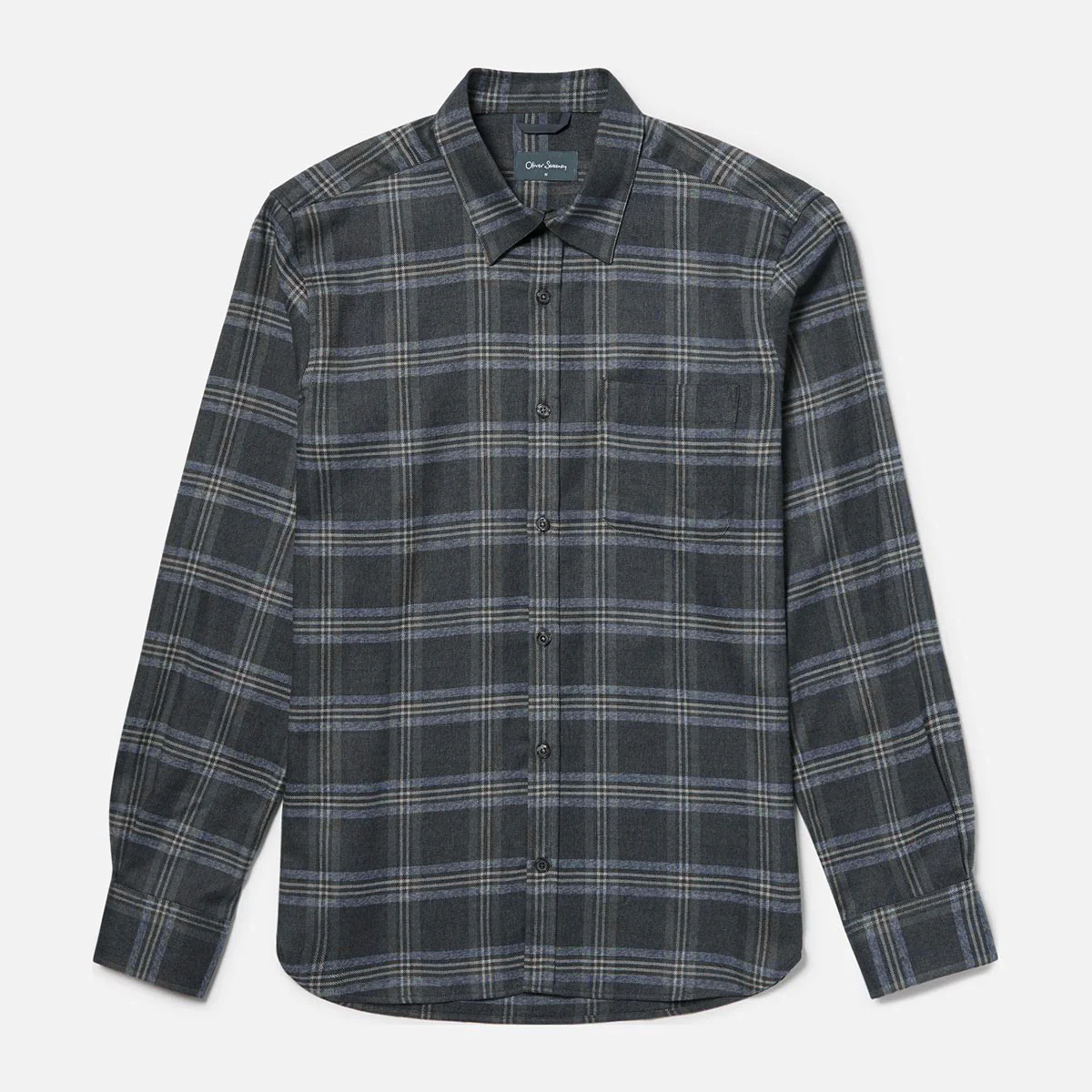 Censo Charcoal/Grey Check - Image 2