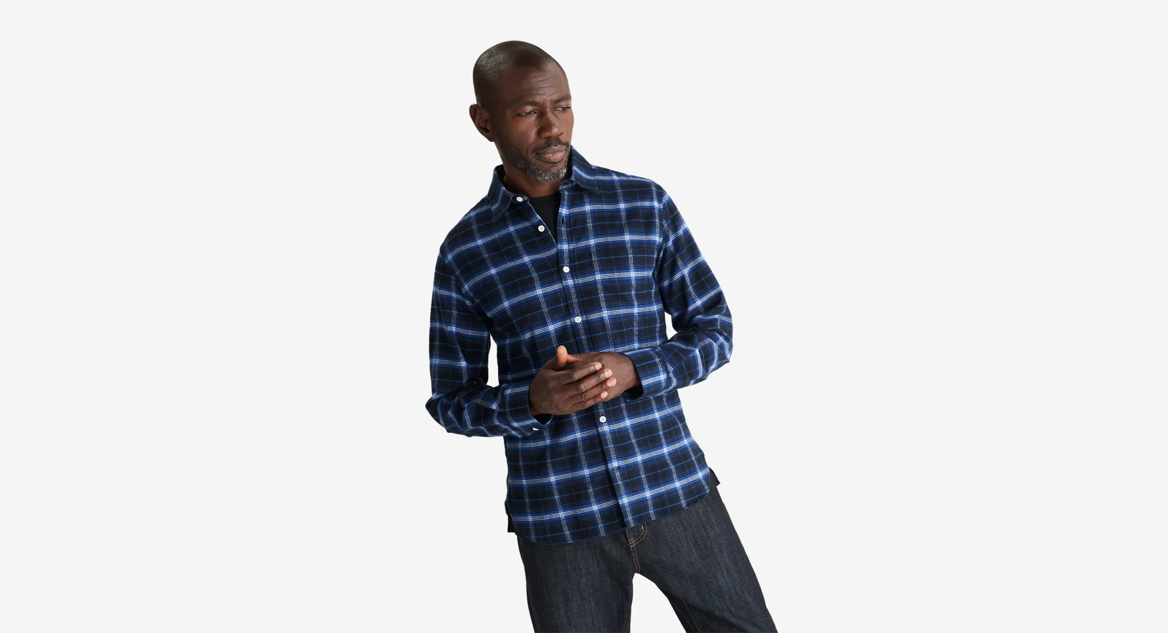 Censo Dark Blue Check - Image 4