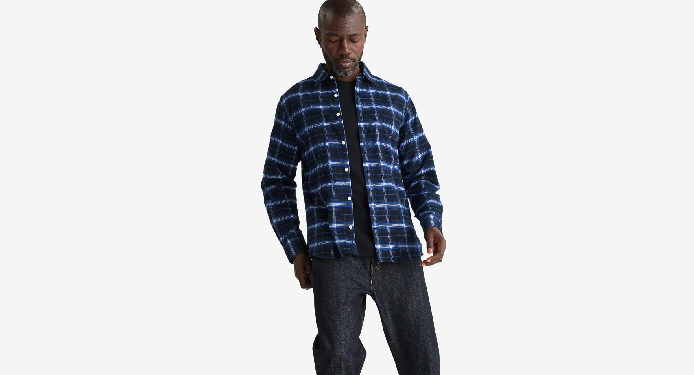 Censo Dark Blue Check - Image 6