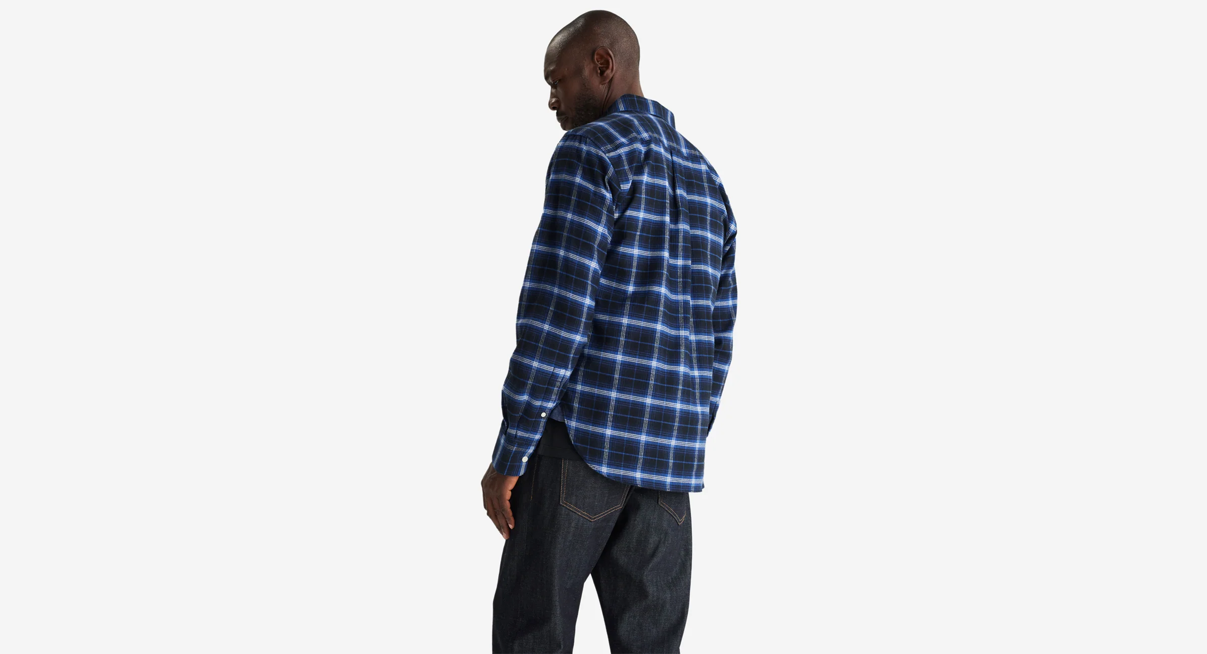 Censo Dark Blue Check - Image 7
