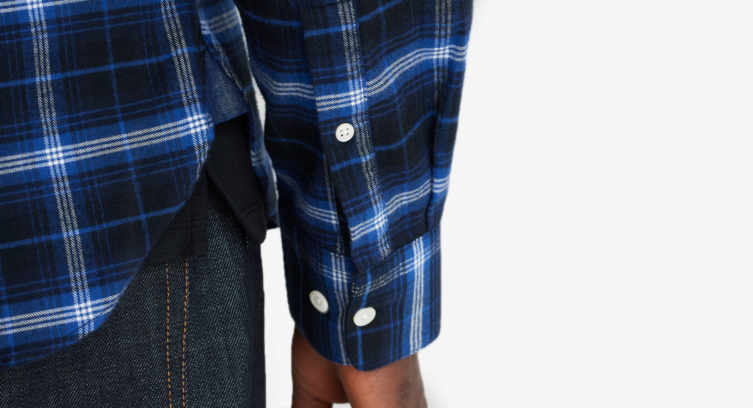 Censo Dark Blue Check - Image 9