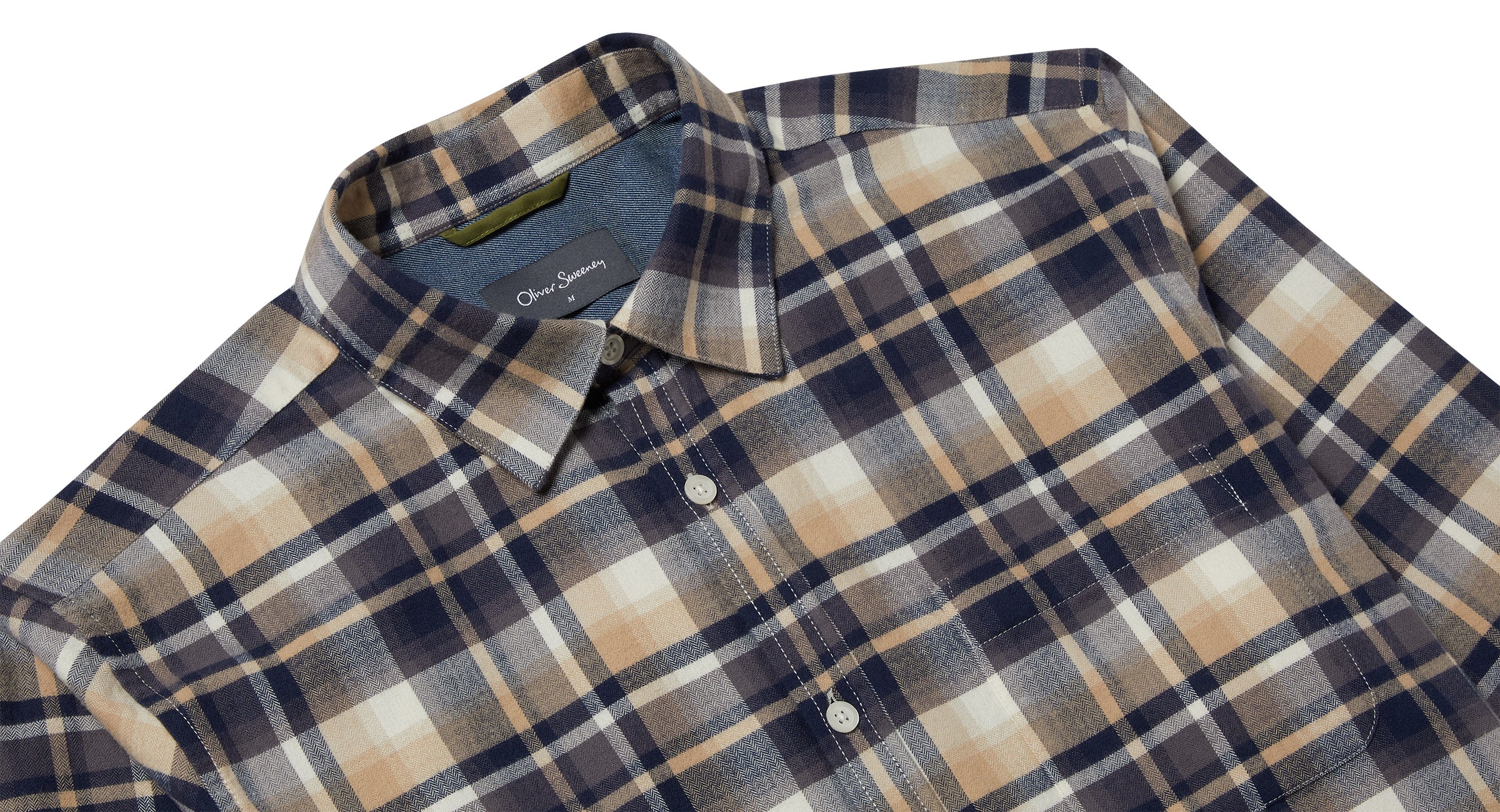 Censo Navy/Beige Check - Image 14