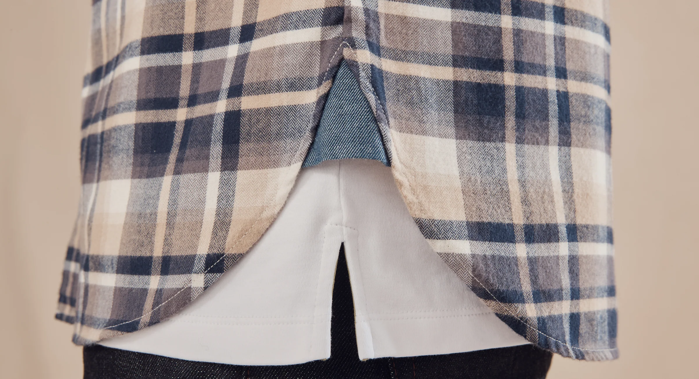 Censo Navy/Beige Check - Image 9