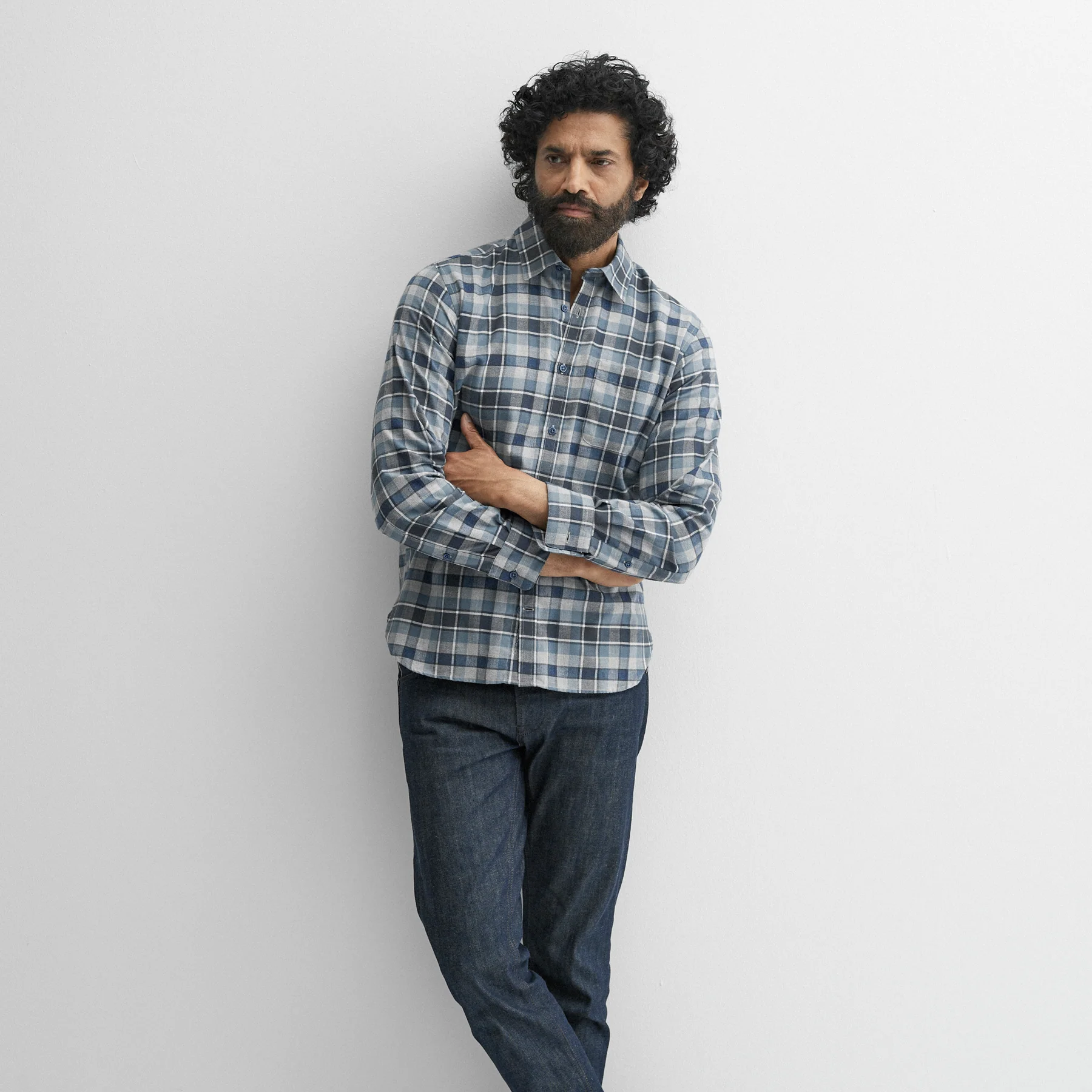 Censo Navy/Grey Check - Image 3