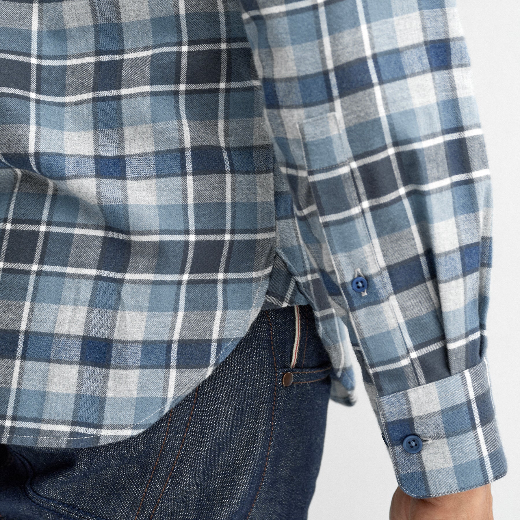 Censo Navy/Grey Check - Image 8