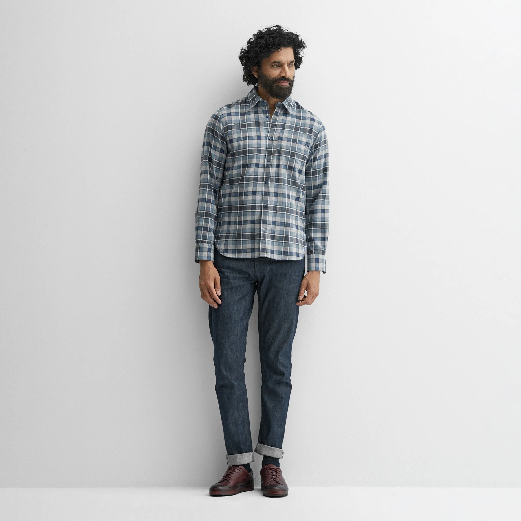 Censo Navy/Grey Check - Image 9