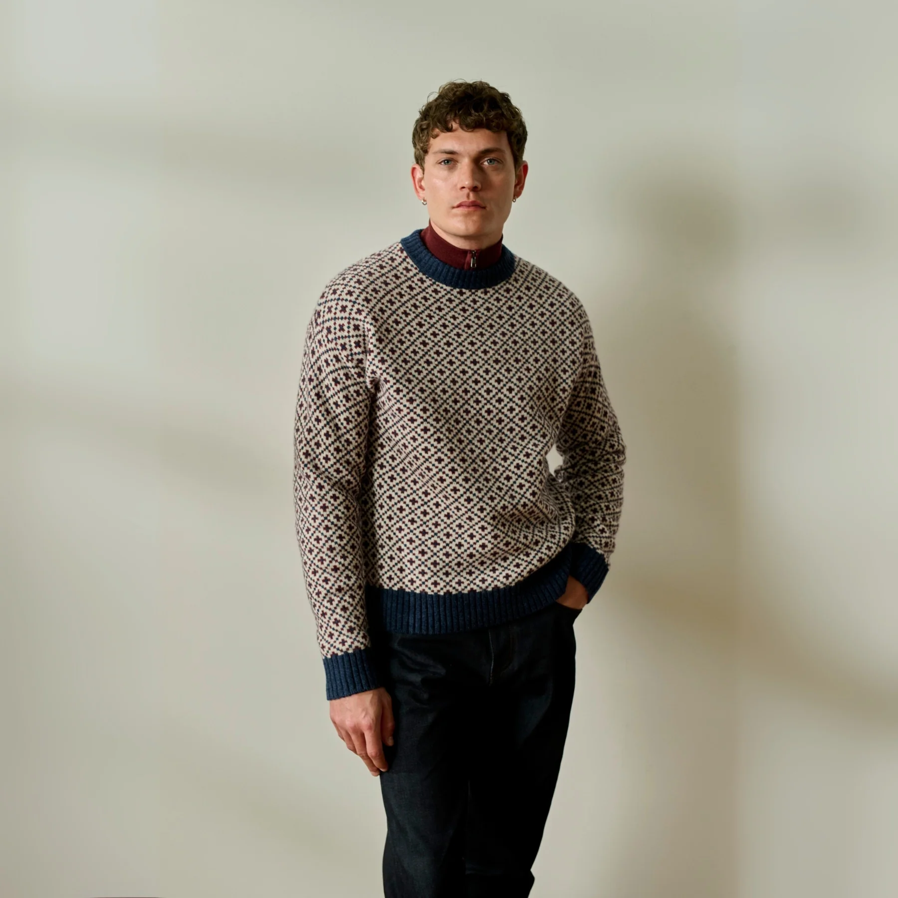 Dogort Navy/Ecru - Image 11