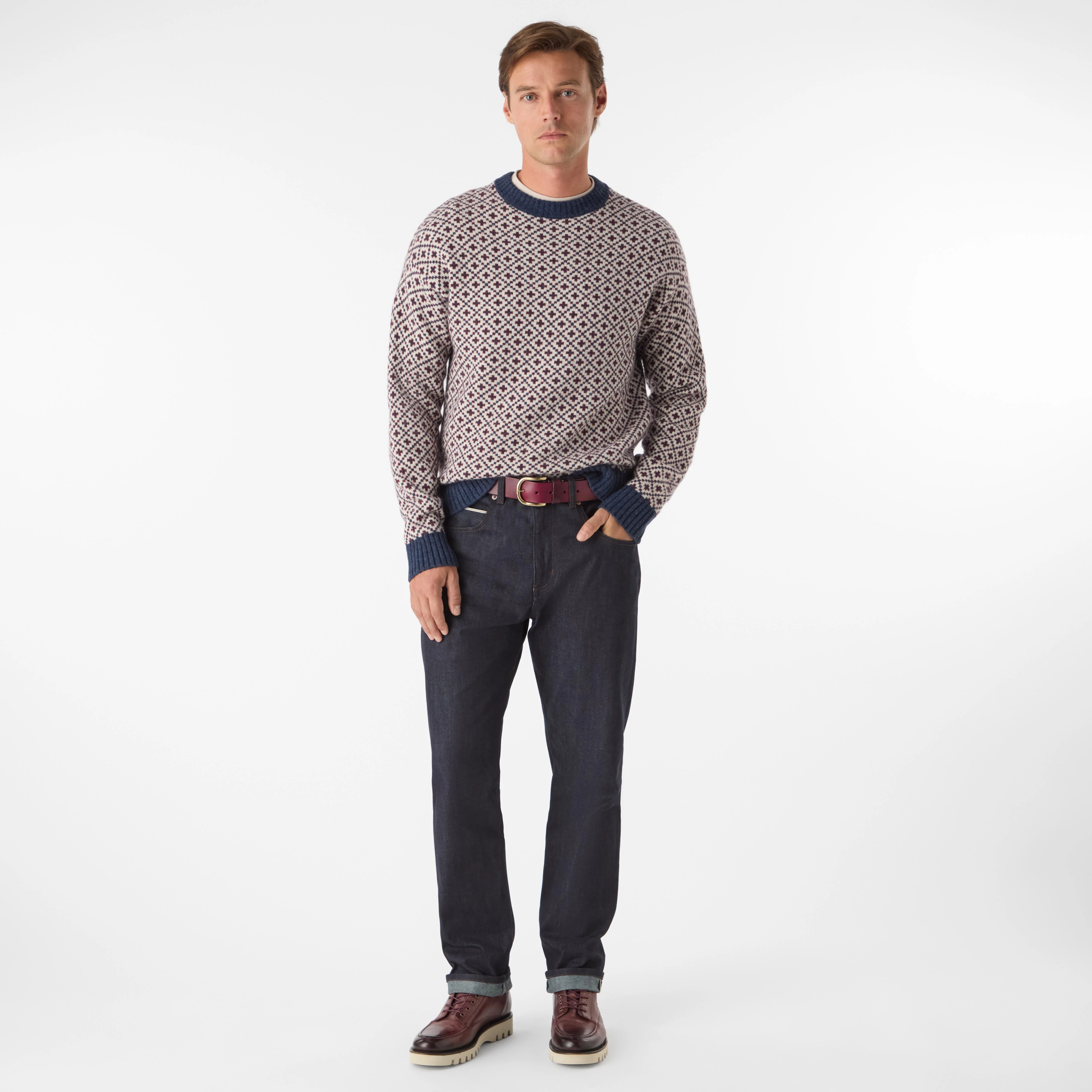 Dogort Navy/Ecru - Image 6