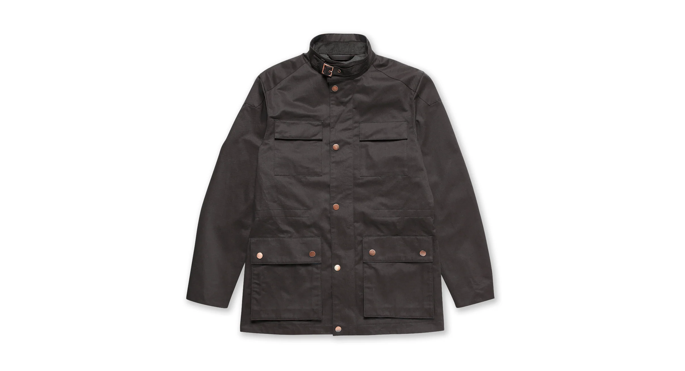 Edwinstowe Waxed Cotton Field Jacket - Image 5