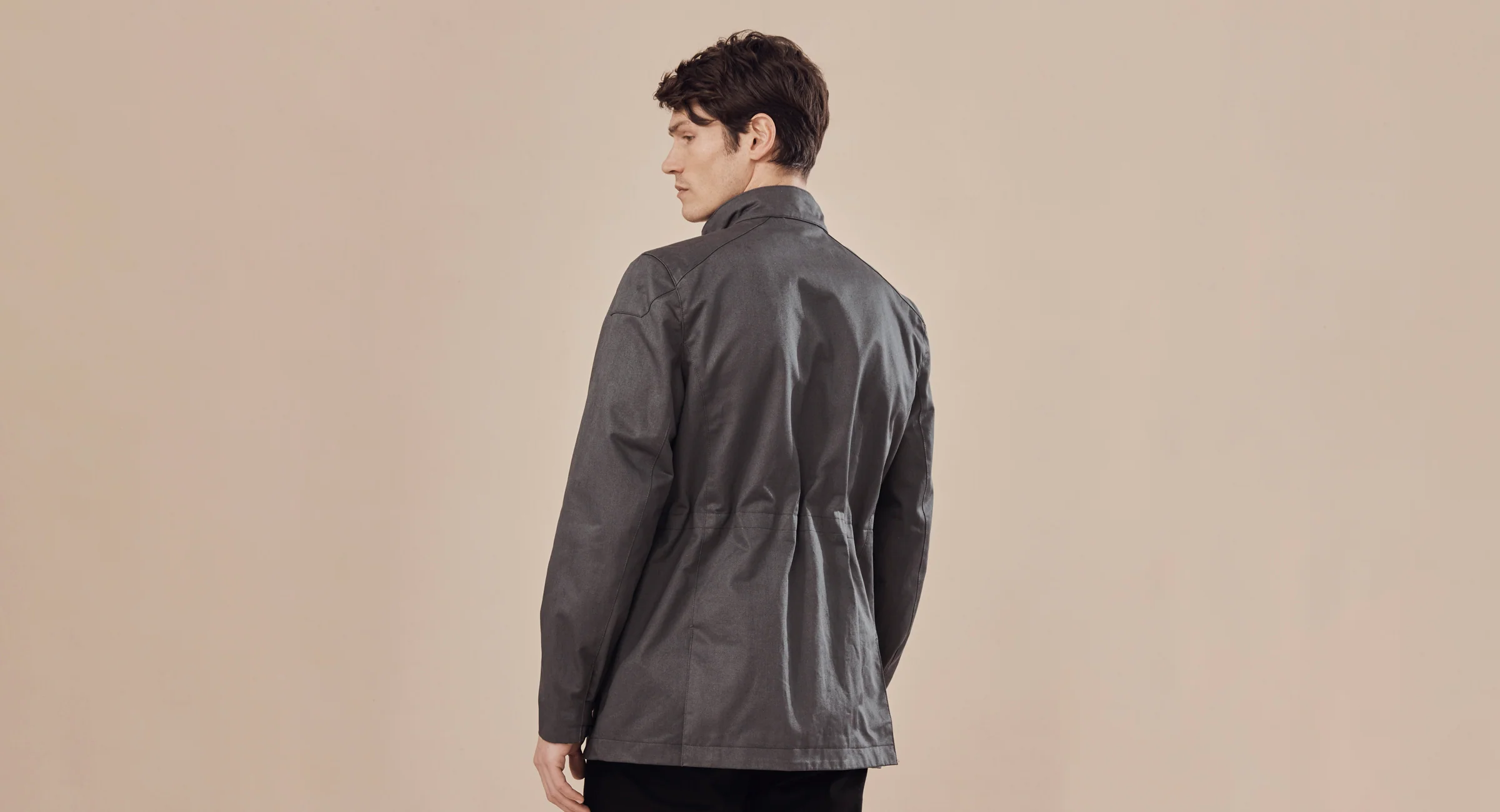 Edwinstowe Waxed Cotton Field Jacket - Image 6