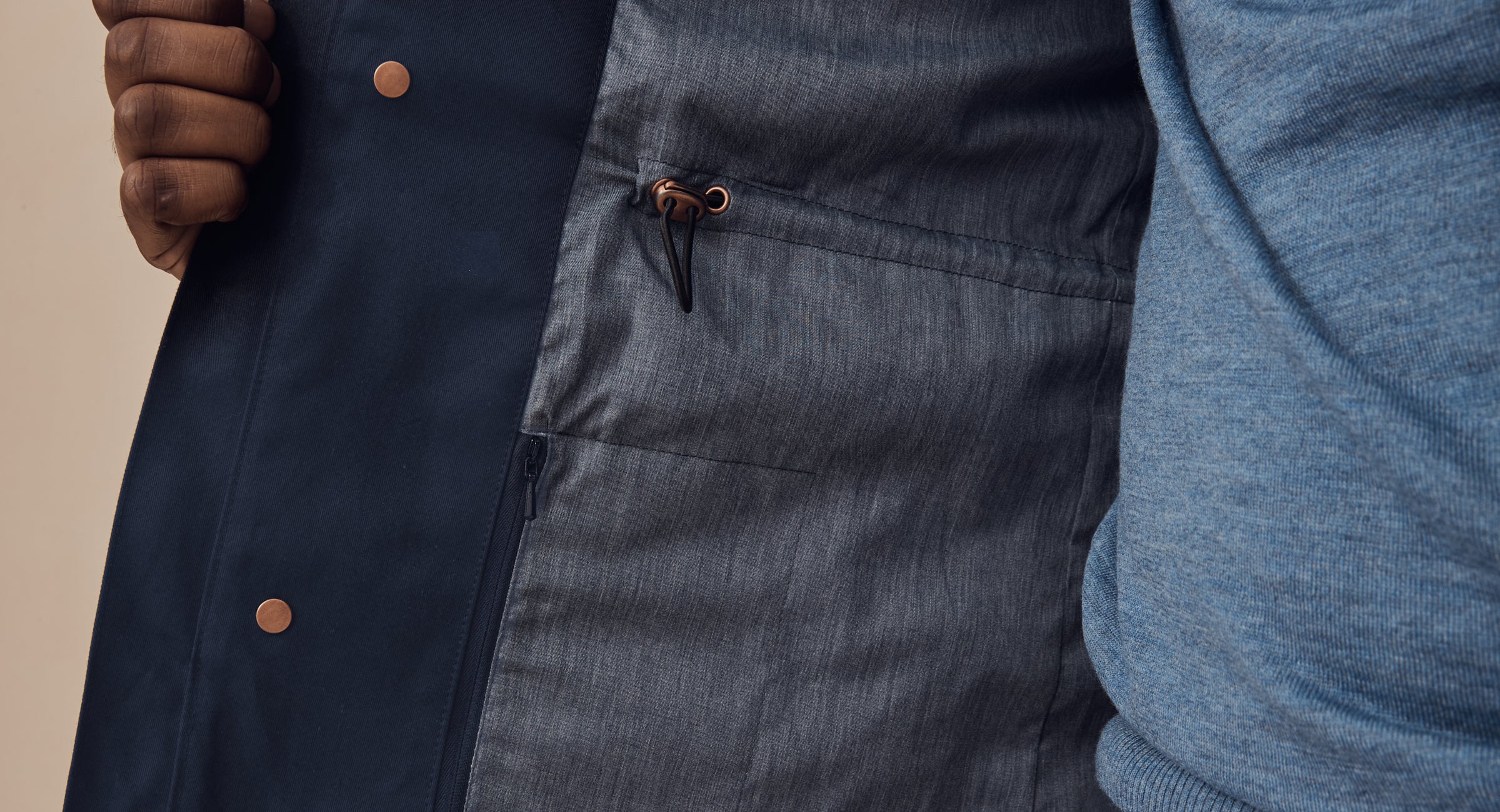 Edwinstowe Waxed Cotton Field Jacket - Image 13