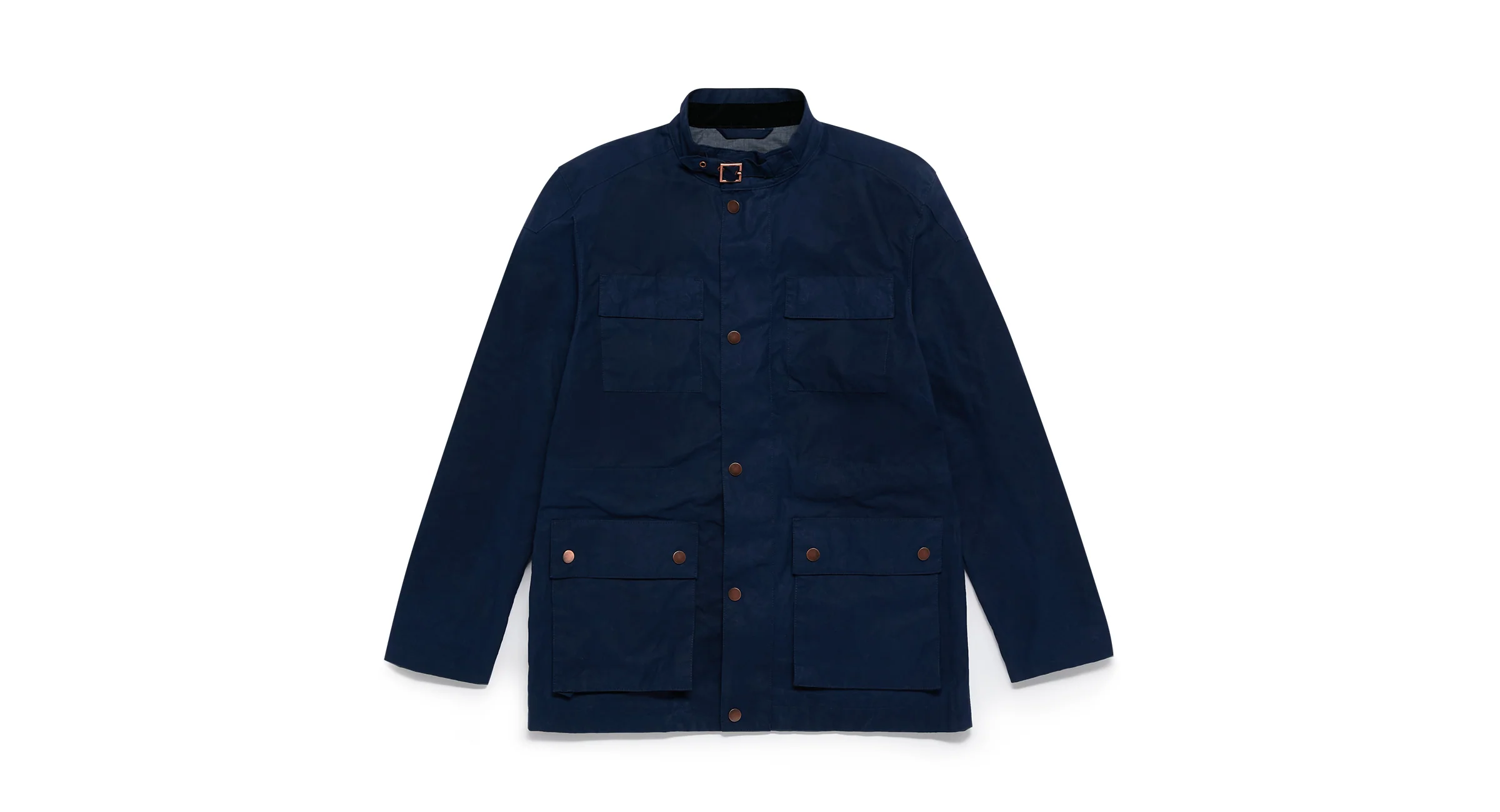 Edwinstowe Waxed Cotton Field Jacket - Image 5