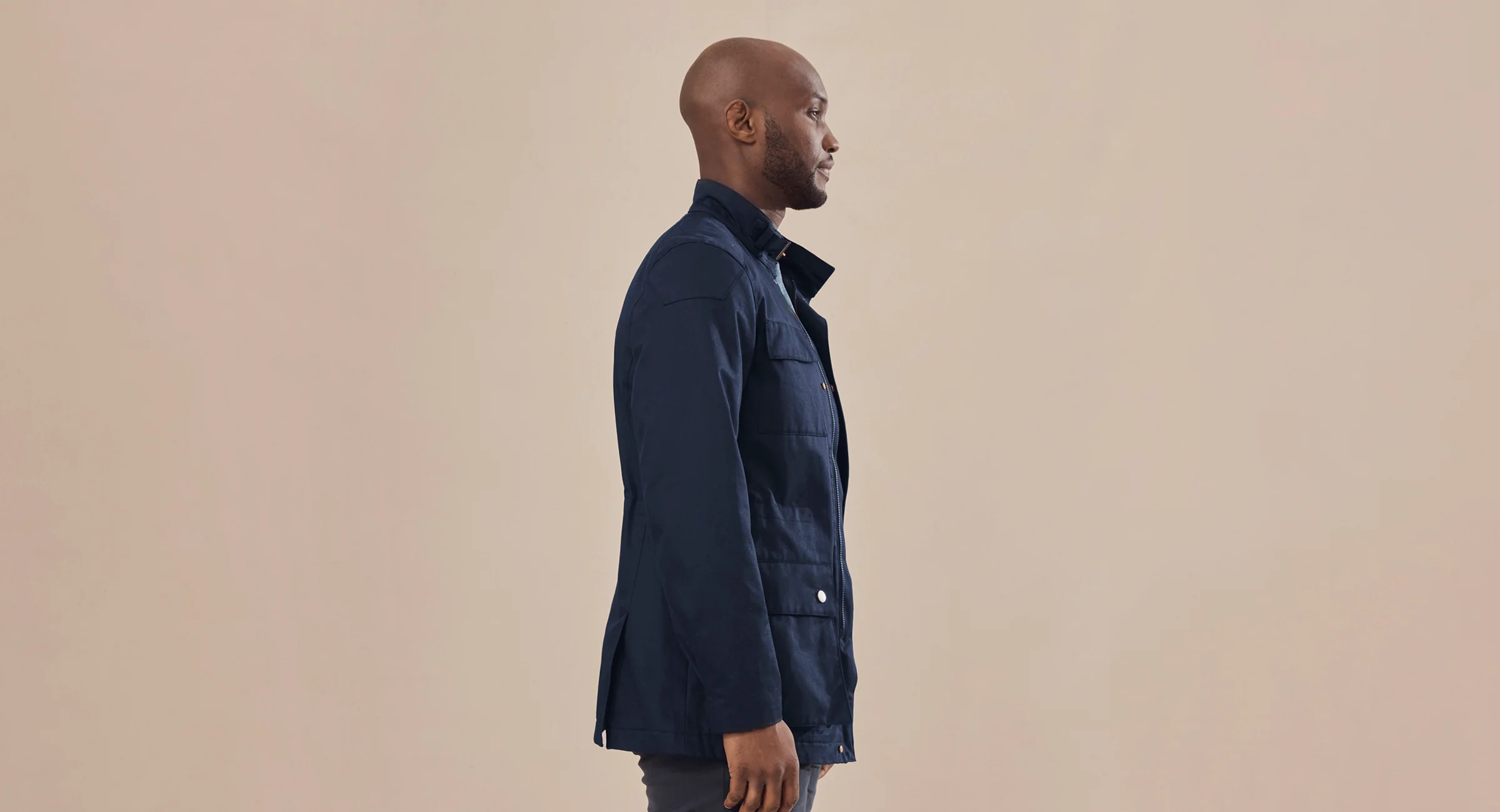 Edwinstowe Waxed Cotton Field Jacket - Image 7
