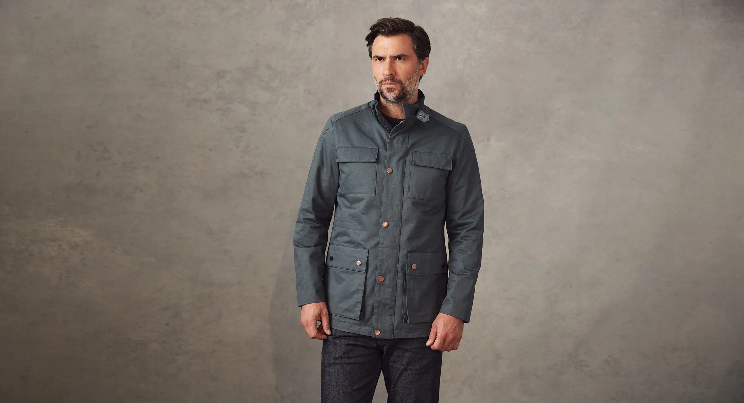 Edwinstowe Water Repellent Field Jacket - Image 4