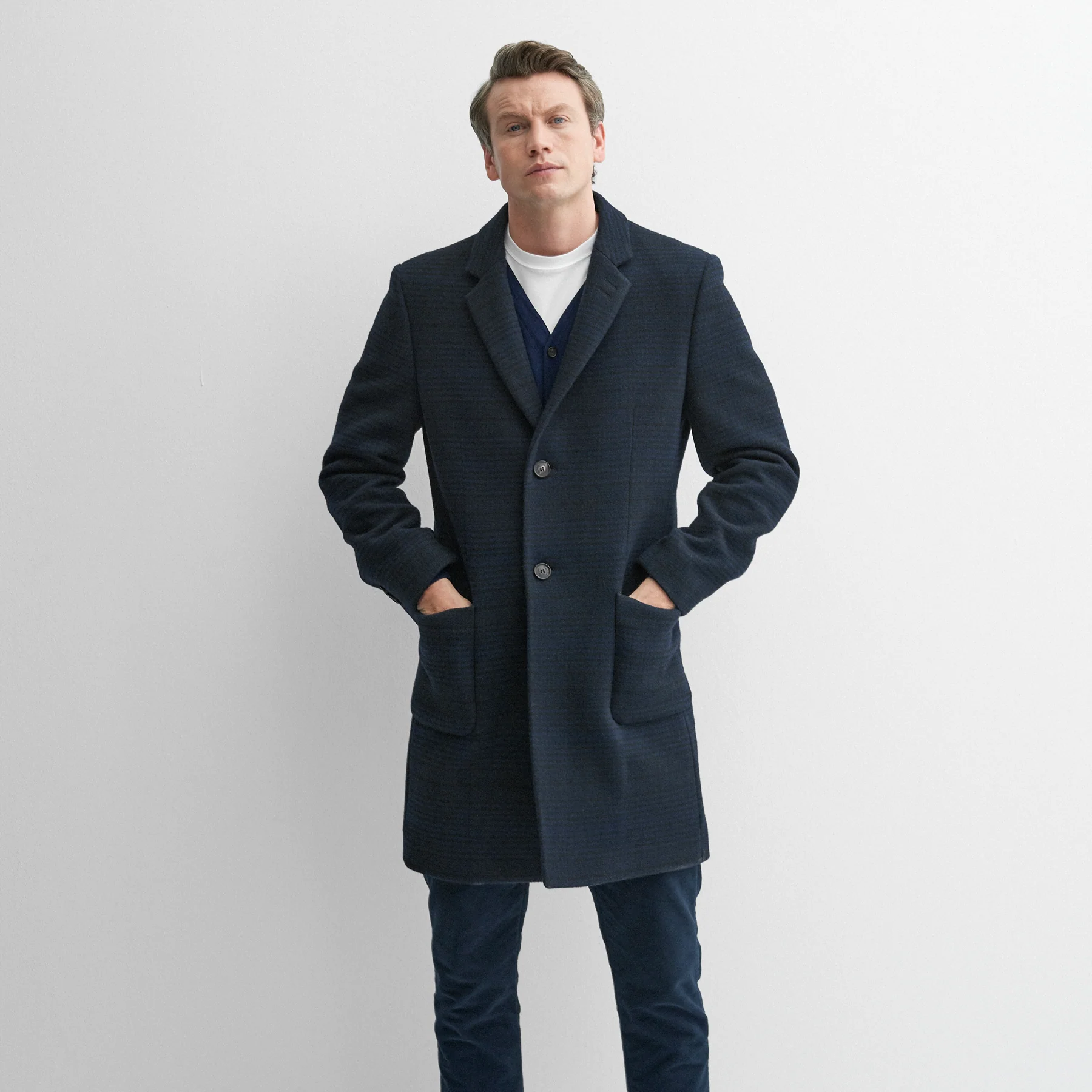 Eglinton Navy Check - Image 2
