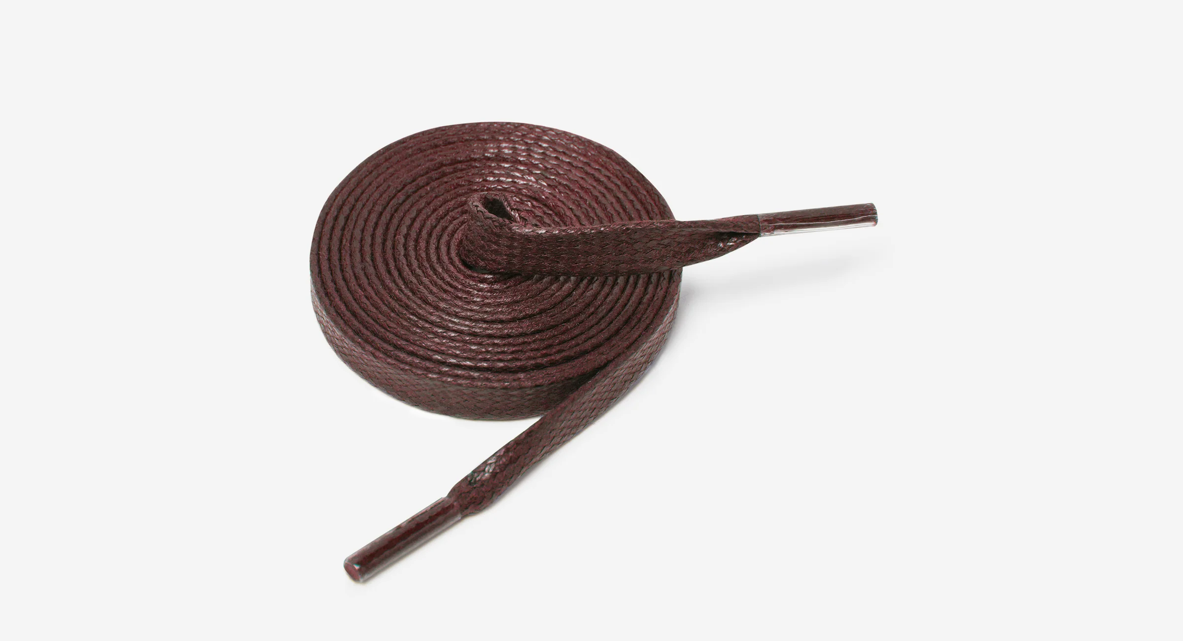 Extra Long Flat Burgundy Laces - Image 5