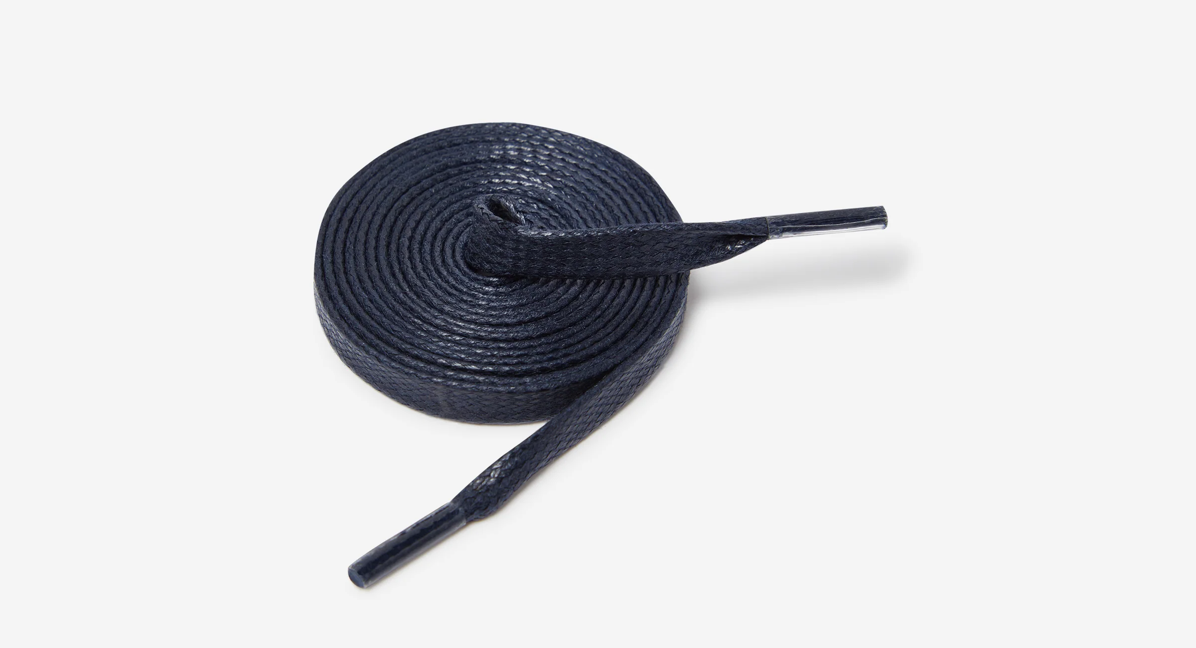 Extra Long Flat Navy Laces - Image 5