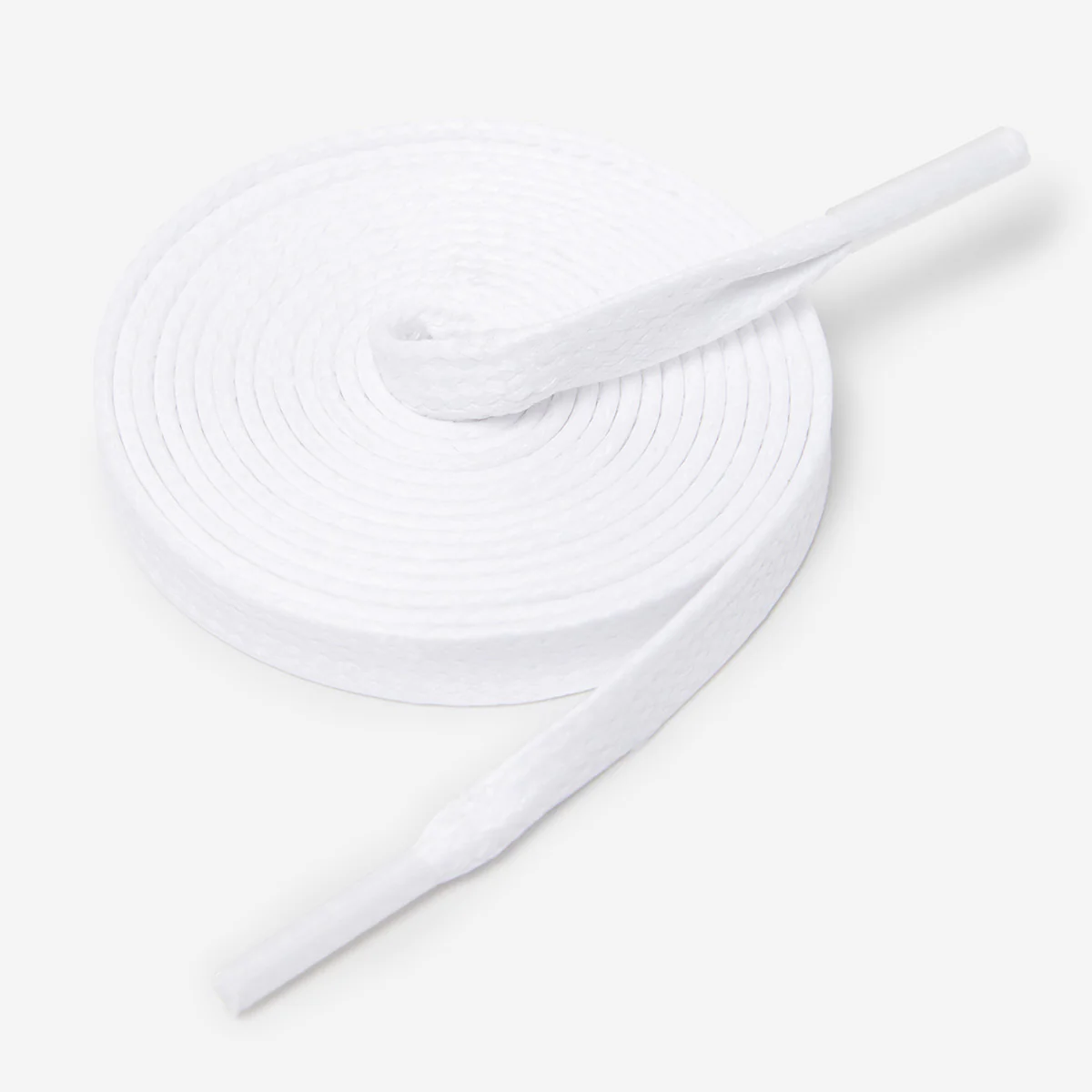 Extra Long Flat White Laces - Image 3