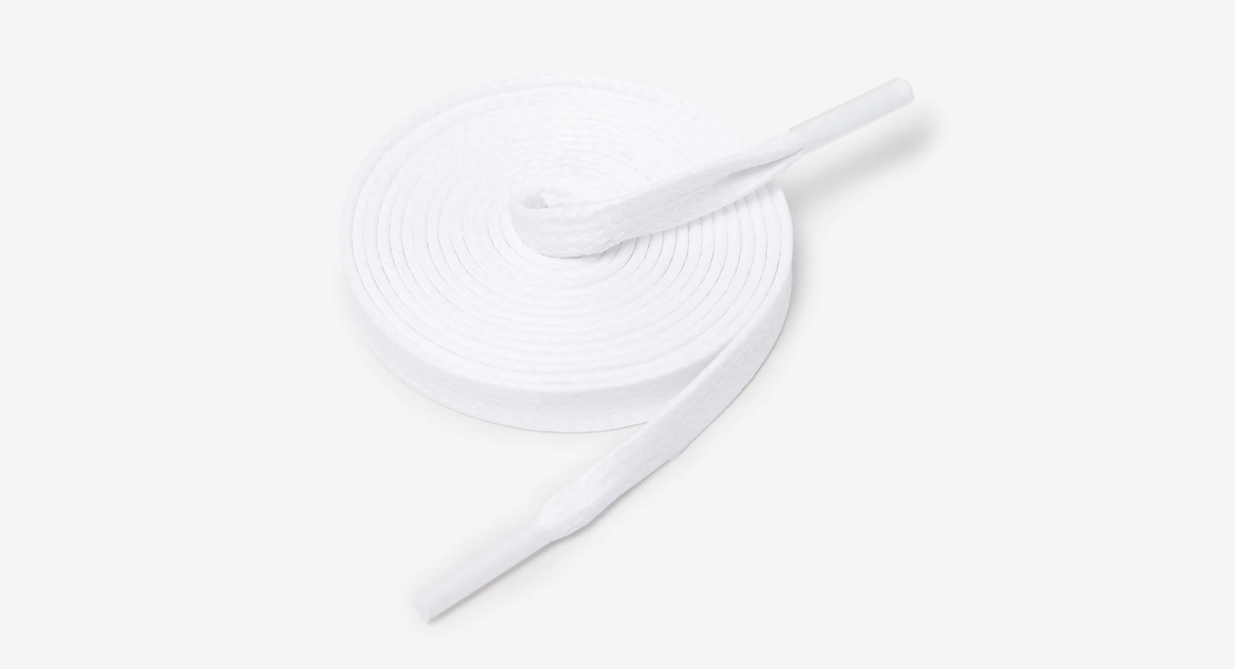 Extra Long Flat White Laces - Image 5