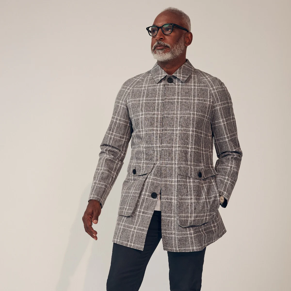 Harrapool Grey Check - Image 3