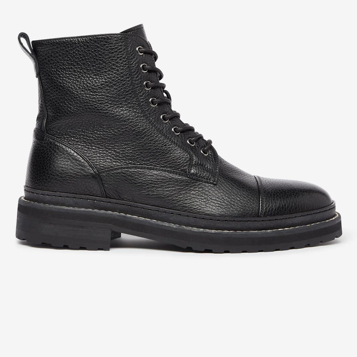 Kamma Deer Leather Military Boots - Image 3