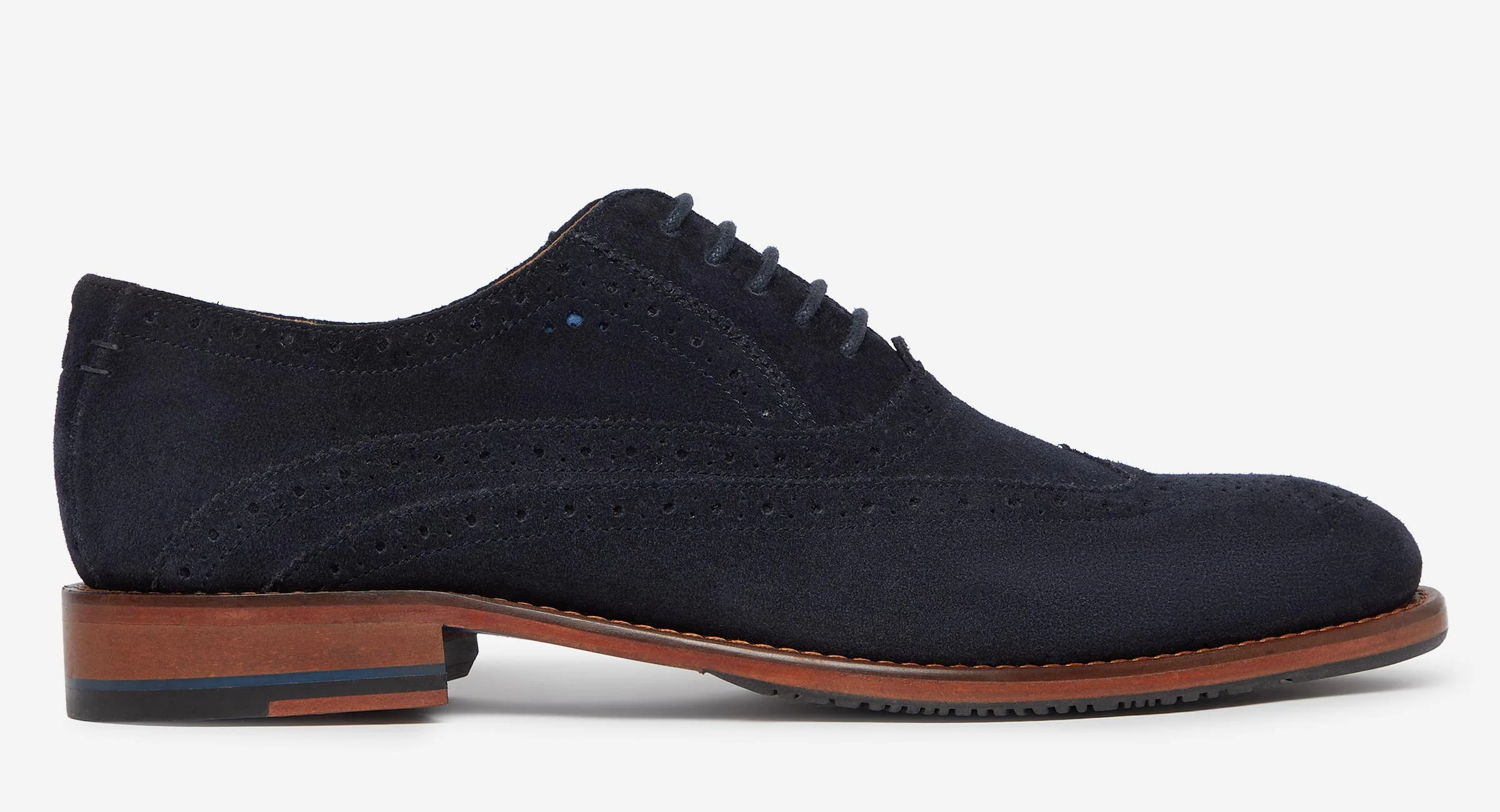 Ledwell Navy Suede - Image 4