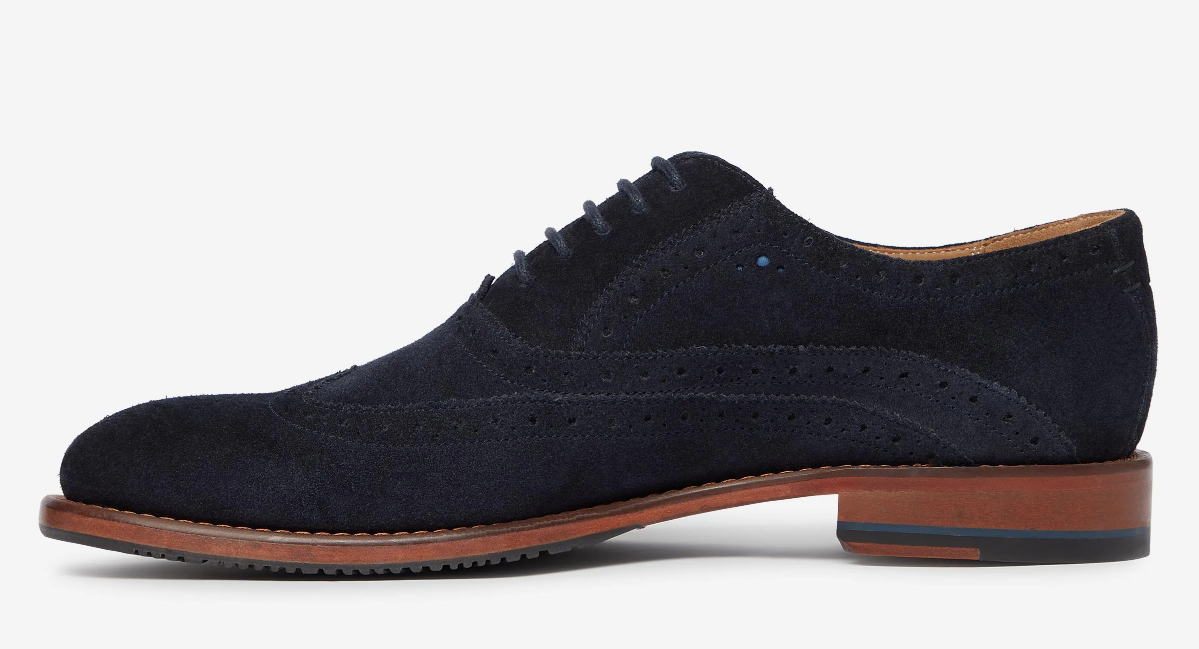 Ledwell Navy Suede - Image 8