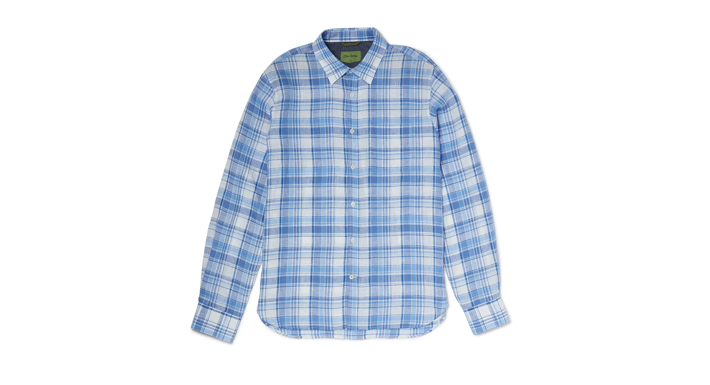 Linhares Linen Check Shirt - Image 5