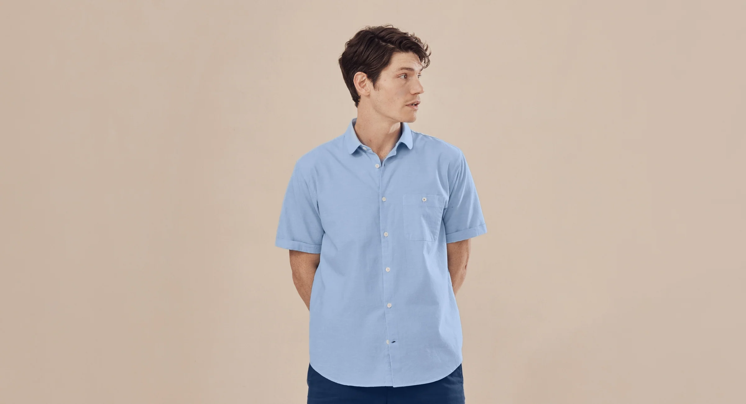 Lobata Short Sleeved Cotton Shirt - Image 4
