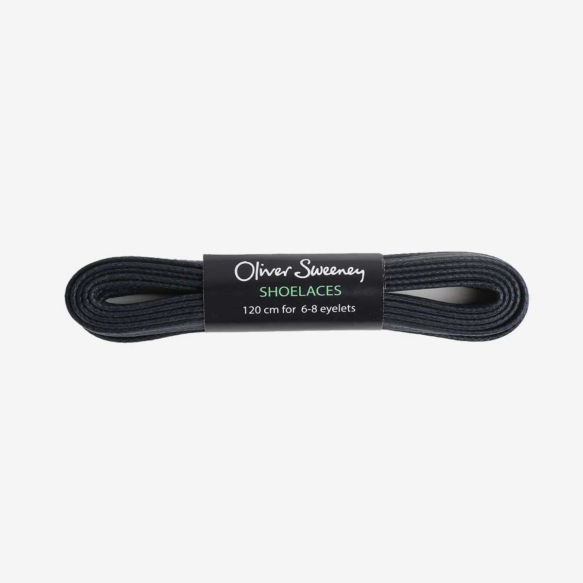 Long Flat Navy Laces - Image 2