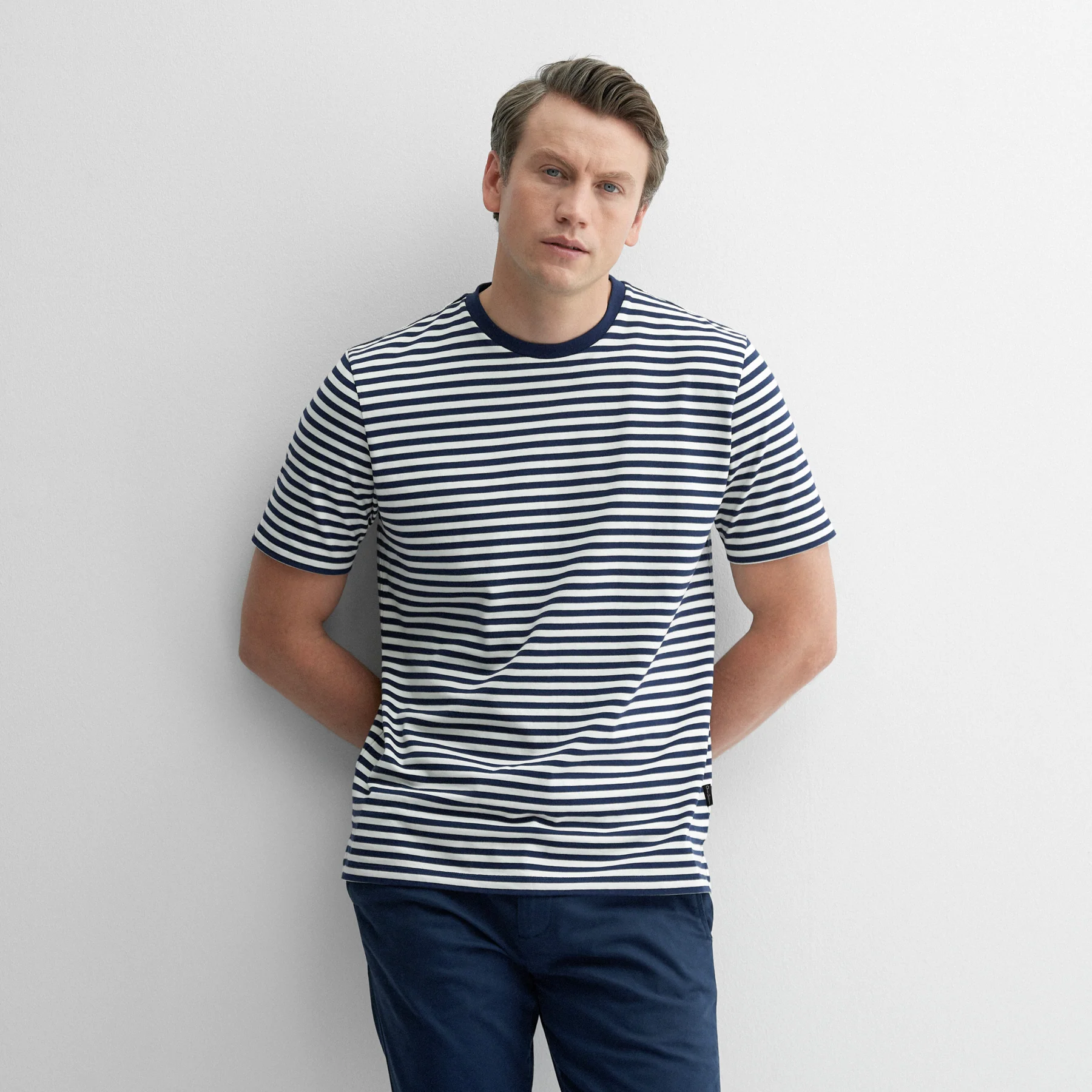Markham Navy Stripe - Image 4