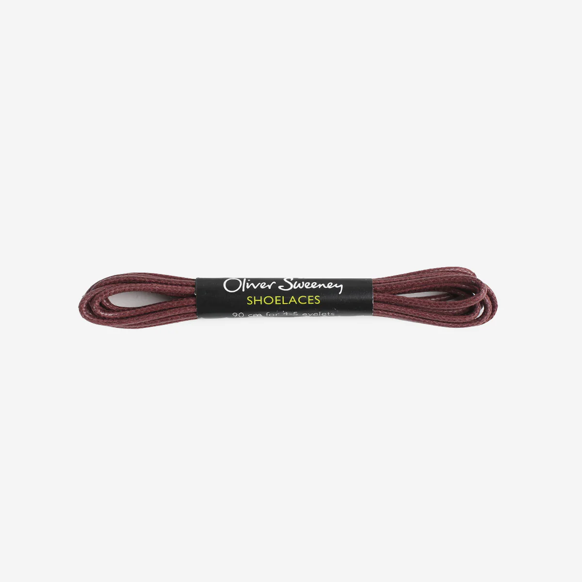 Medium Round Burgundy Laces - Image 2