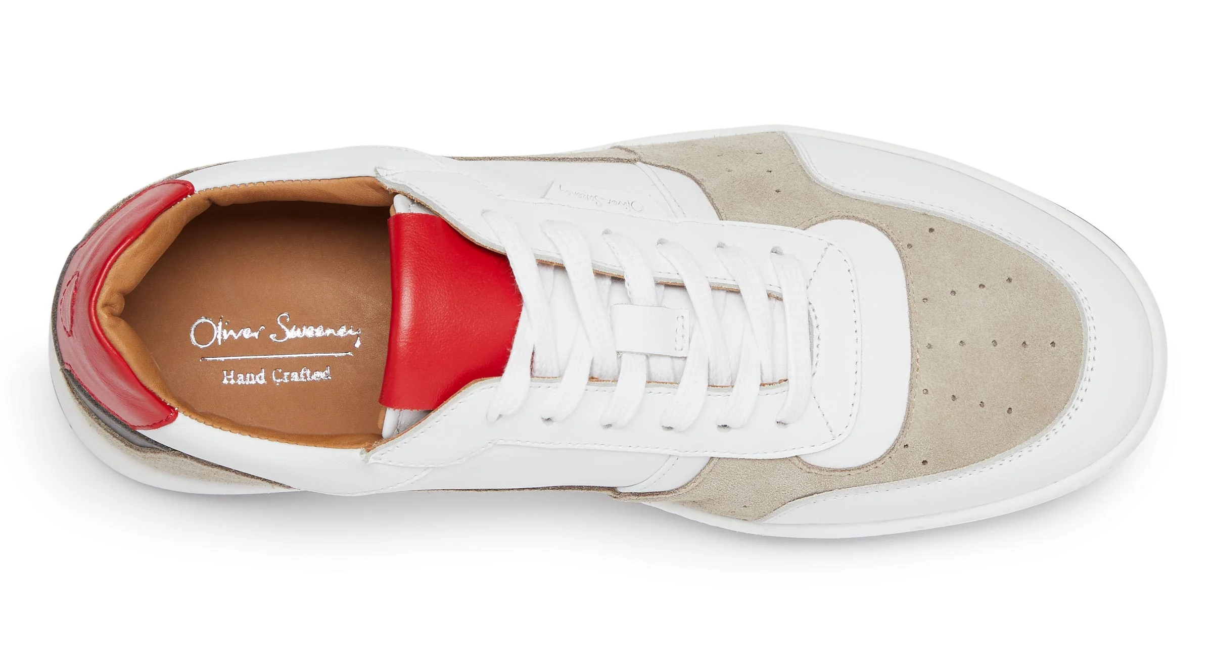 Noura White/Red - Image 7