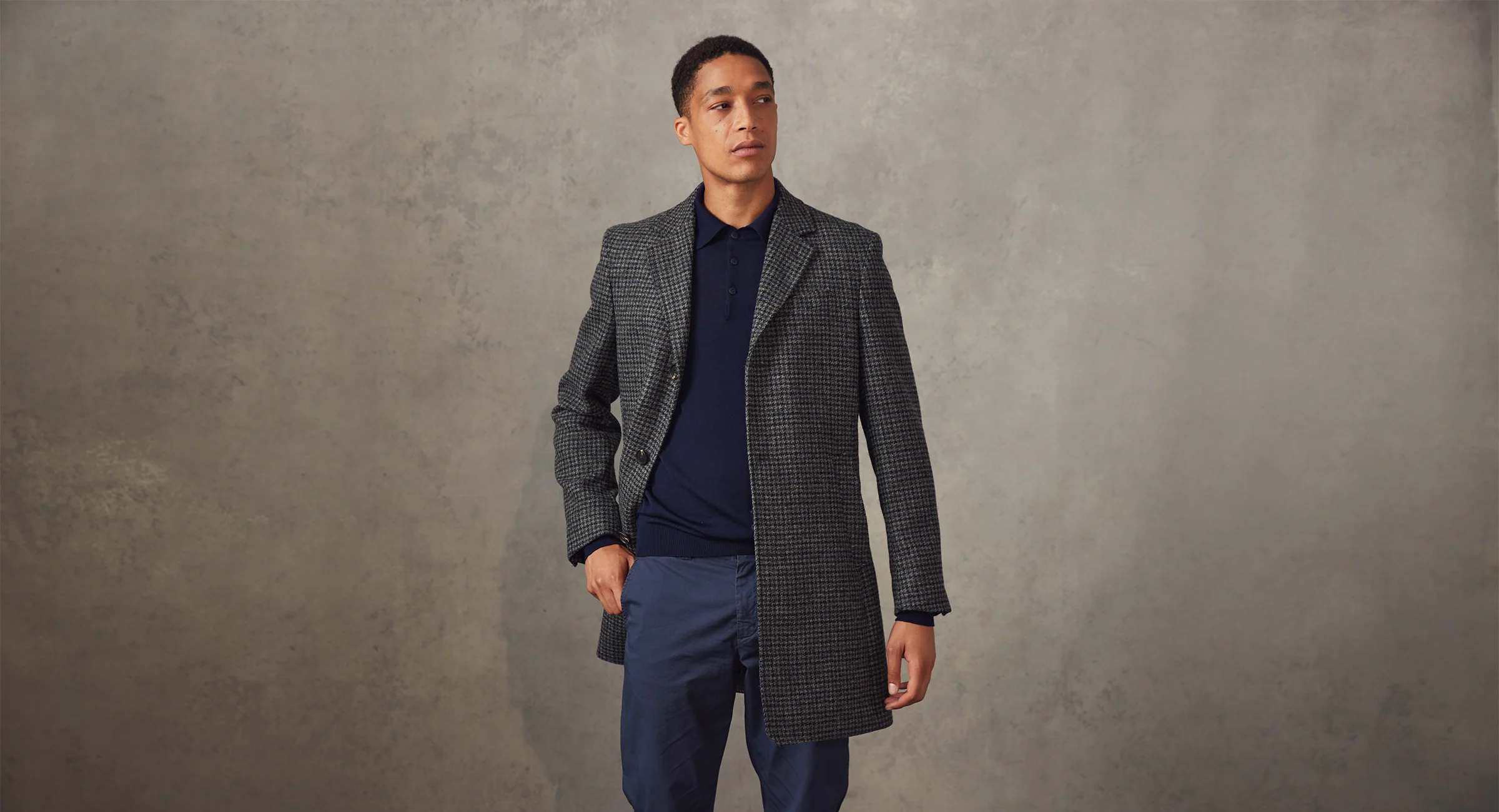 Prestimo Grey Check - Image 4