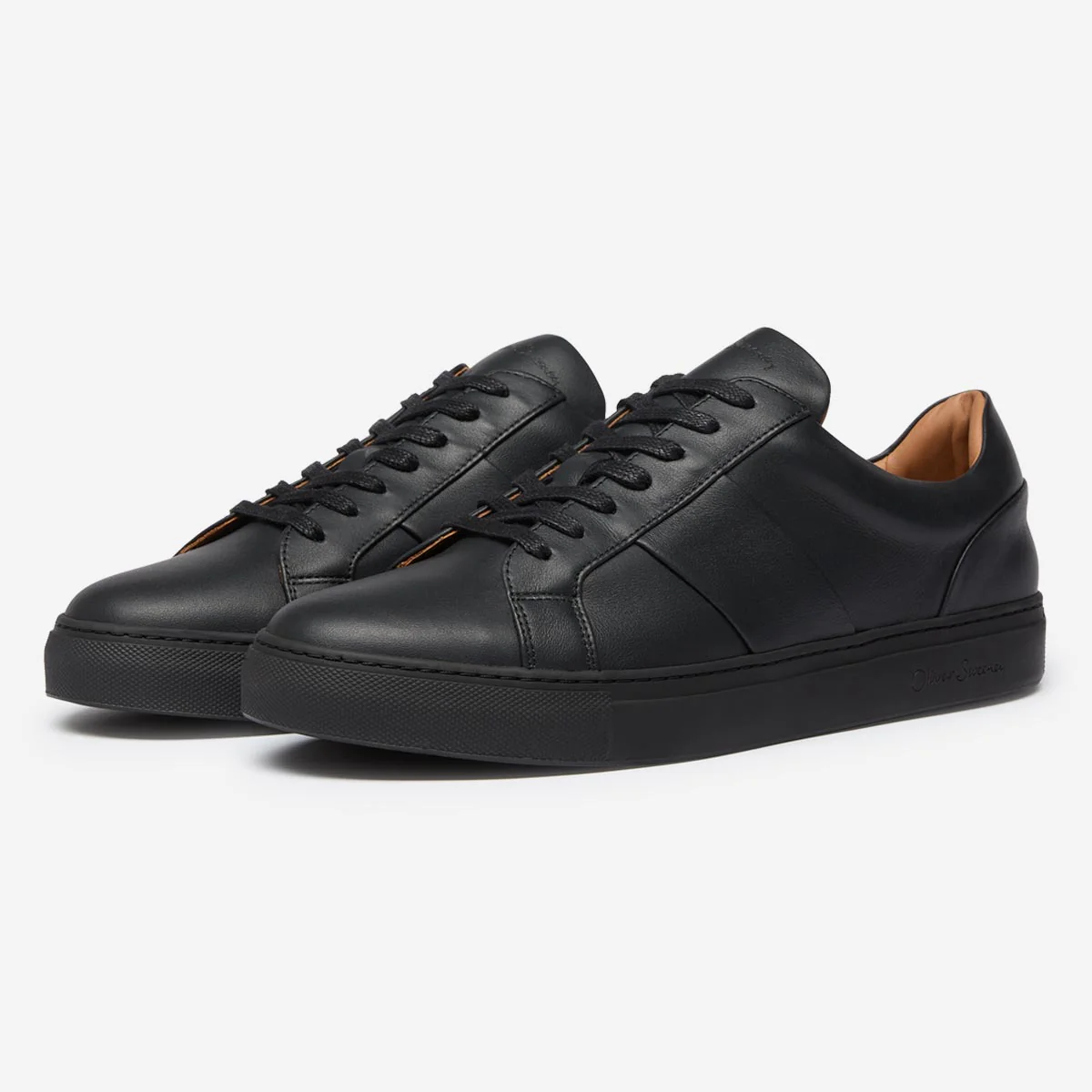 Quintos Calf Leather Cupsole Trainers - Image 2