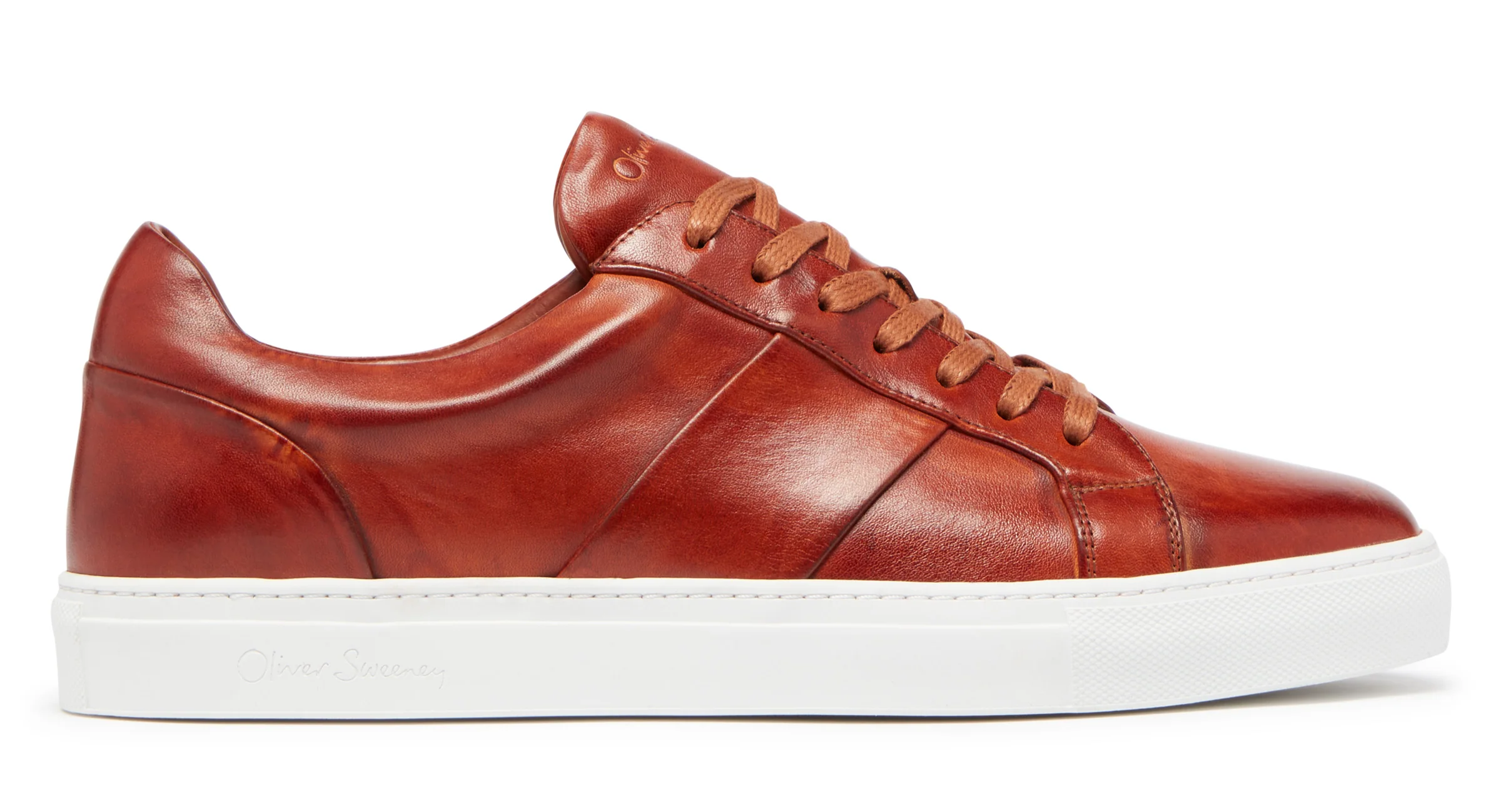 Quintos Calf Leather Cupsole Trainers - Image 4