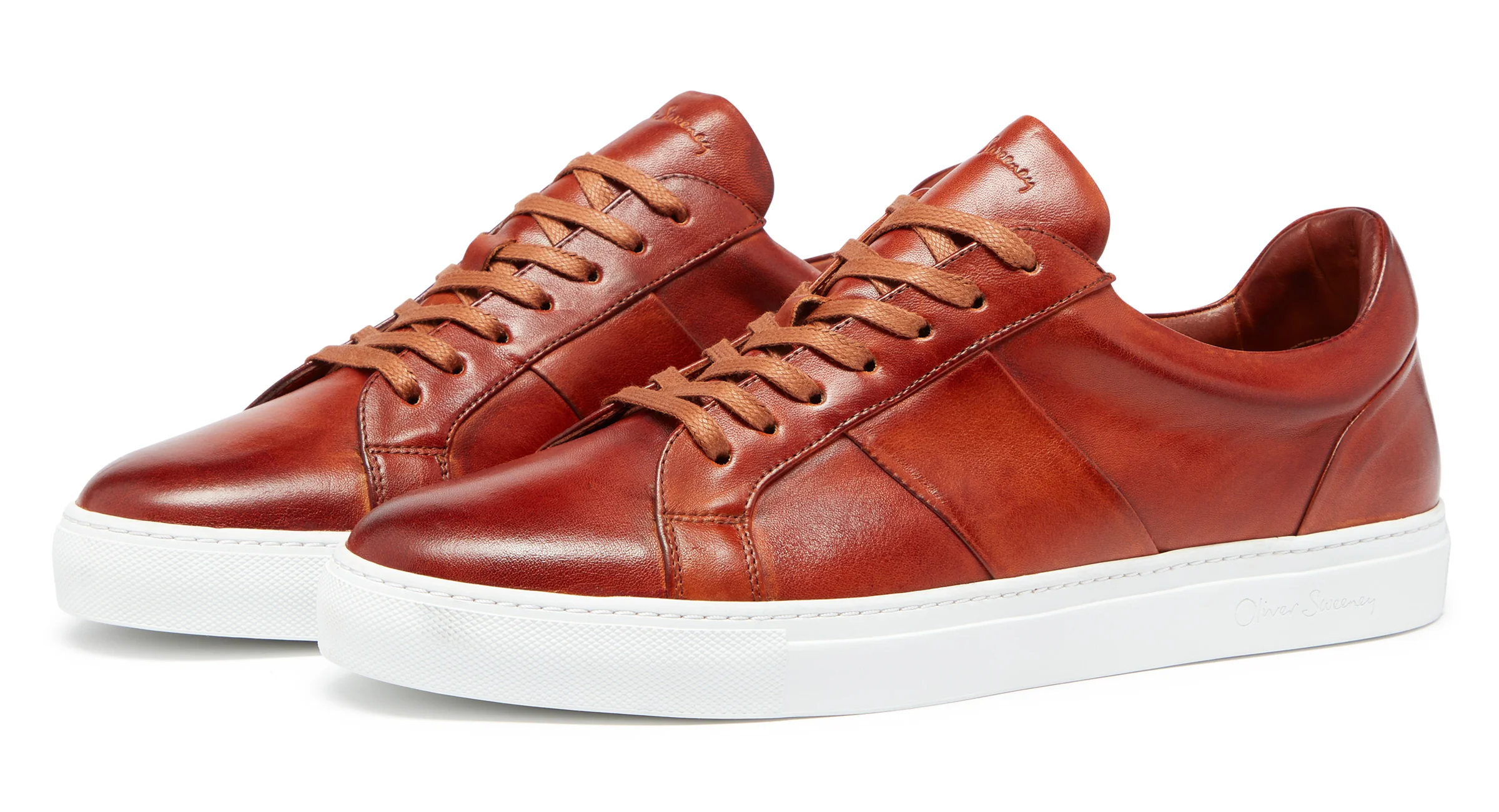 Quintos Calf Leather Cupsole Trainers - Image 5