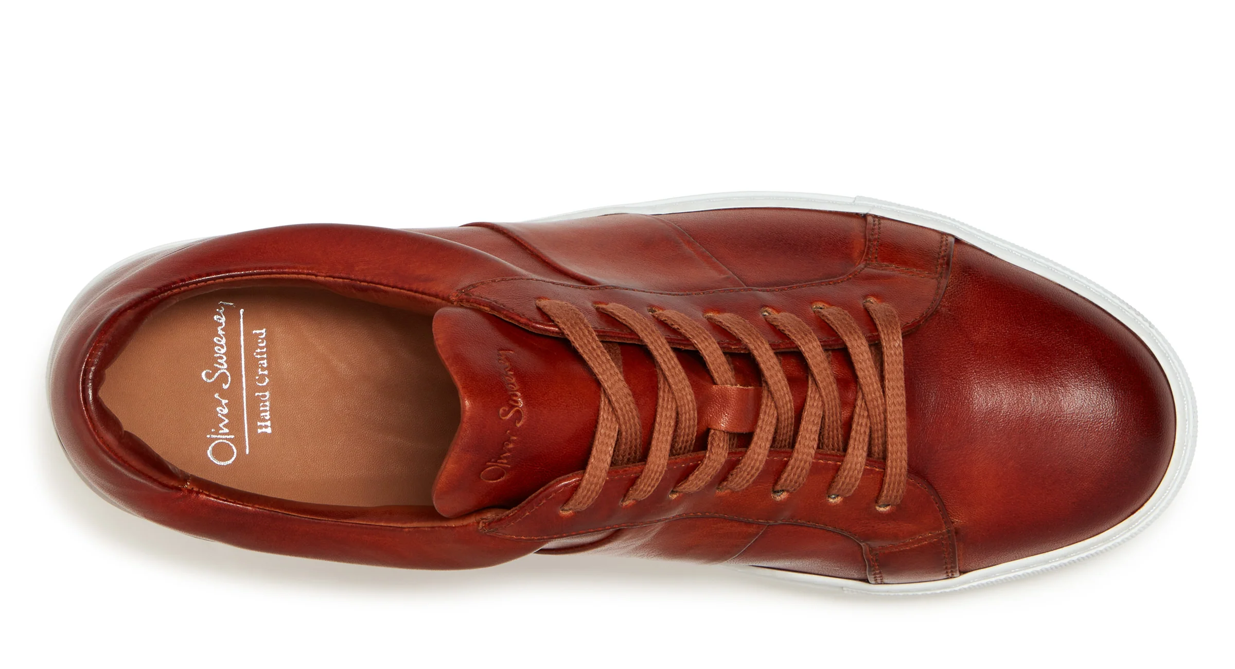 Quintos Calf Leather Cupsole Trainers - Image 6