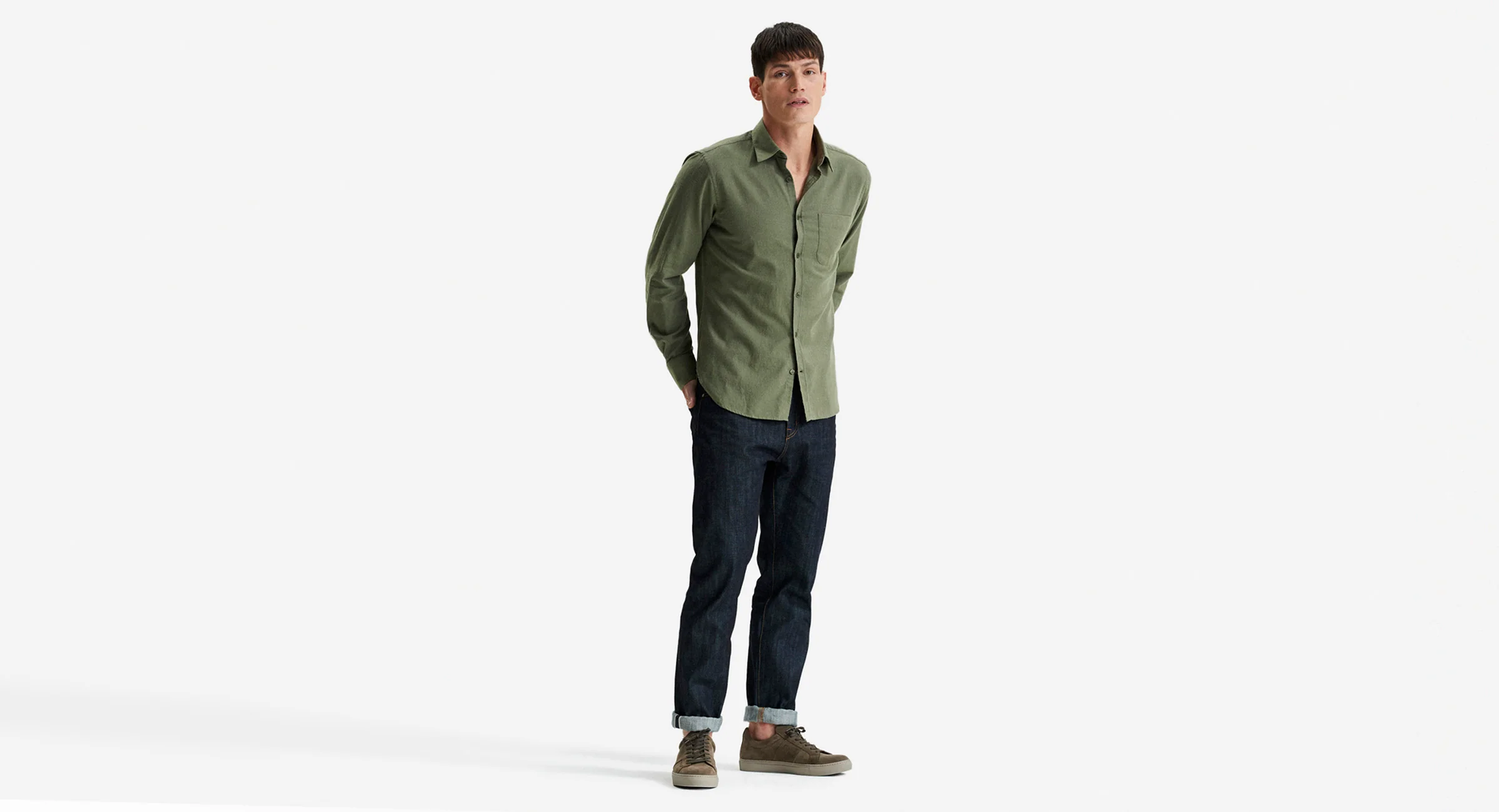 Quintos Calf Suede Cupsole Trainers - Image 10