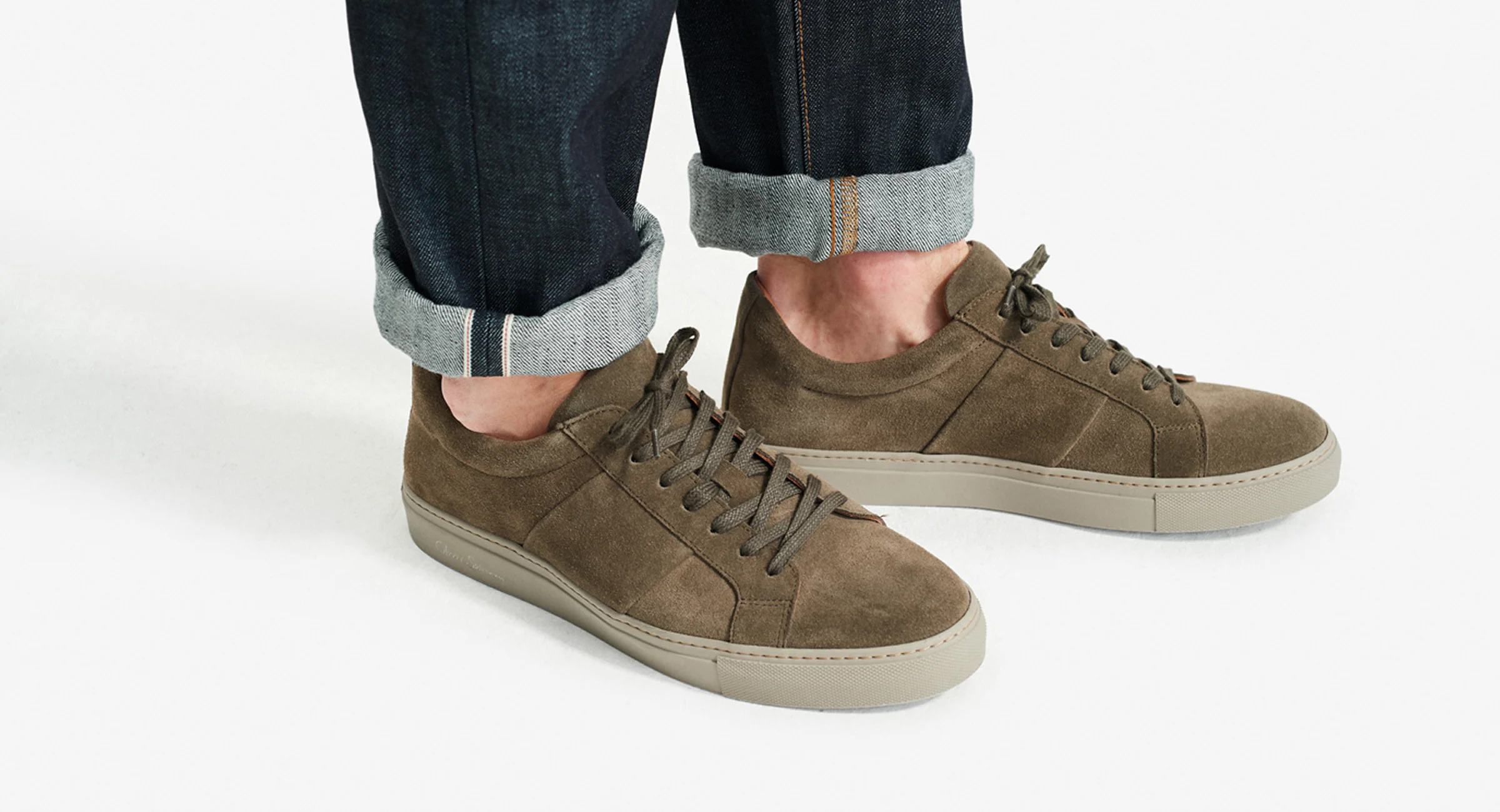 Quintos Calf Suede Cupsole Trainers - Image 9