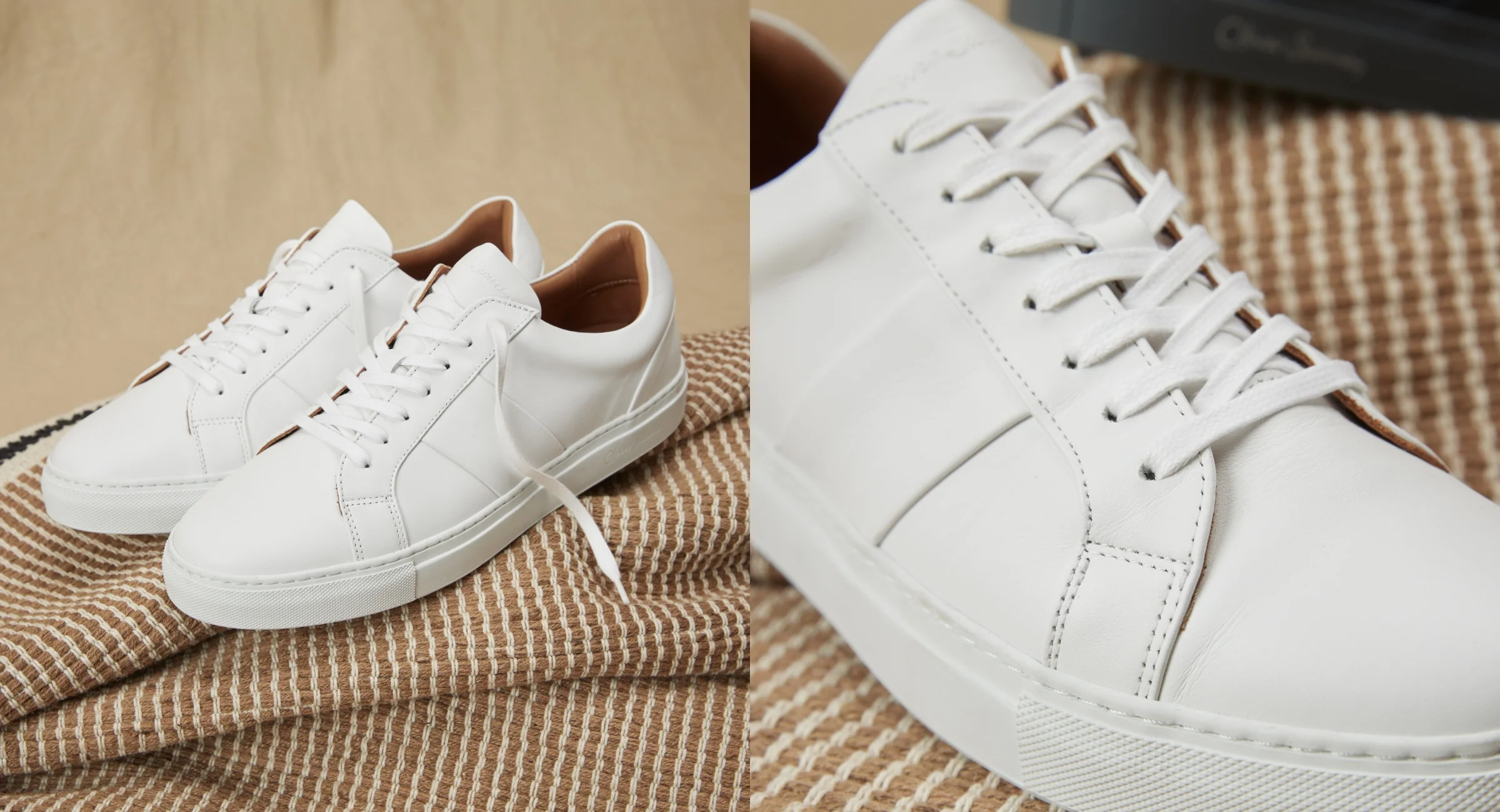 Quintos Calf Leather Cupsole Trainers - Image 10