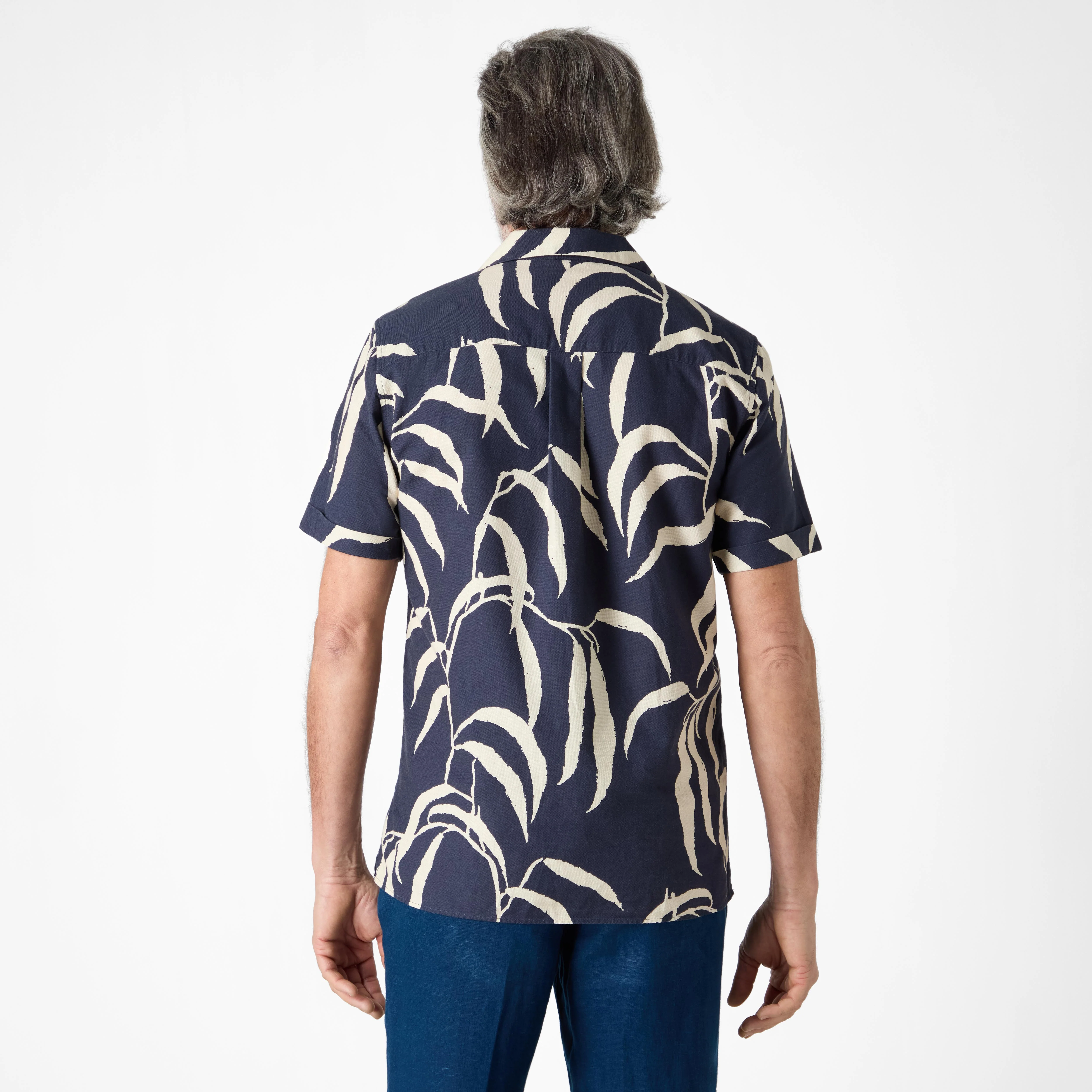 Ravenshead Navy Print - Image 5