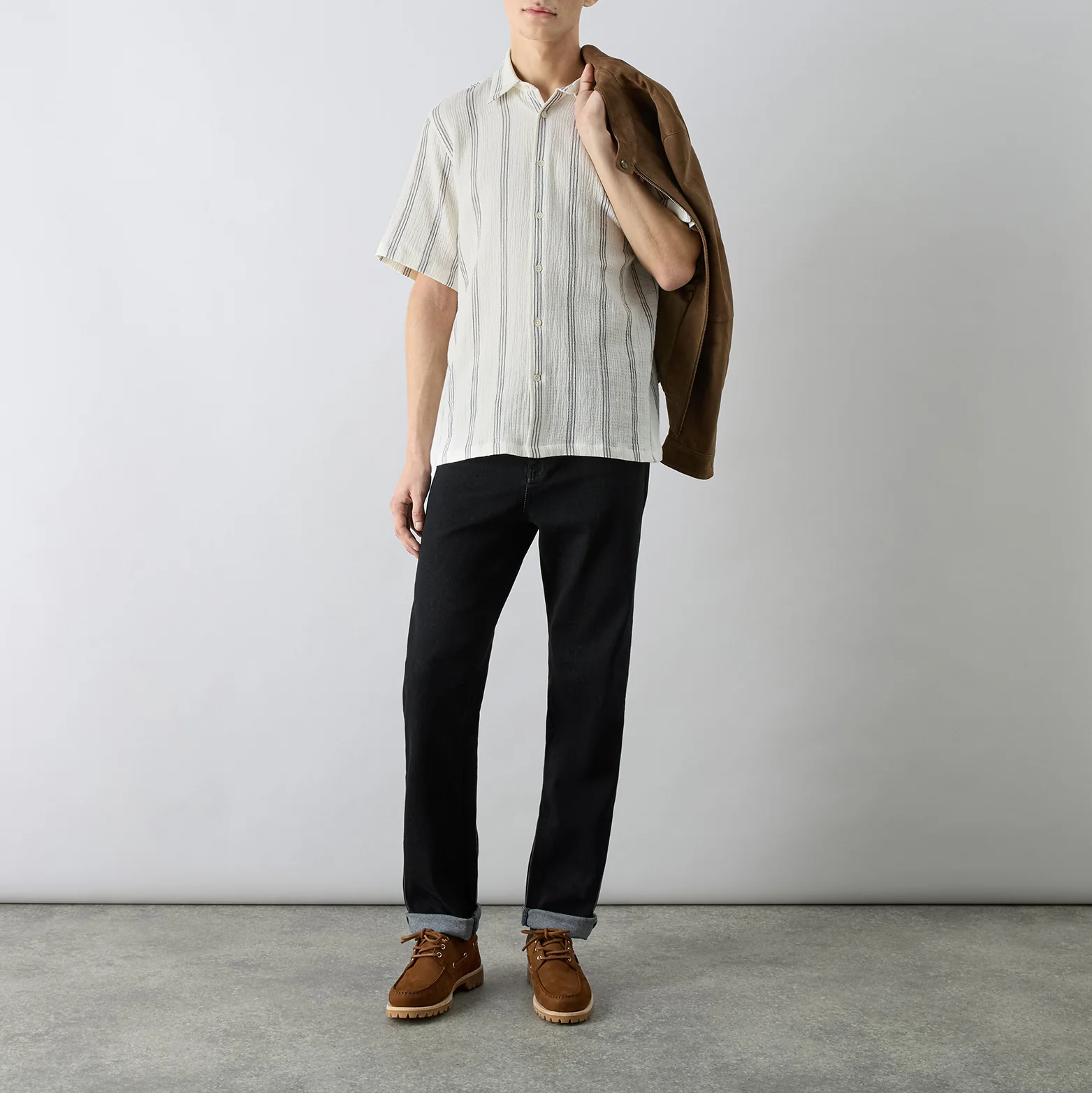 Somerton Charcoal Stripe - Image 6
